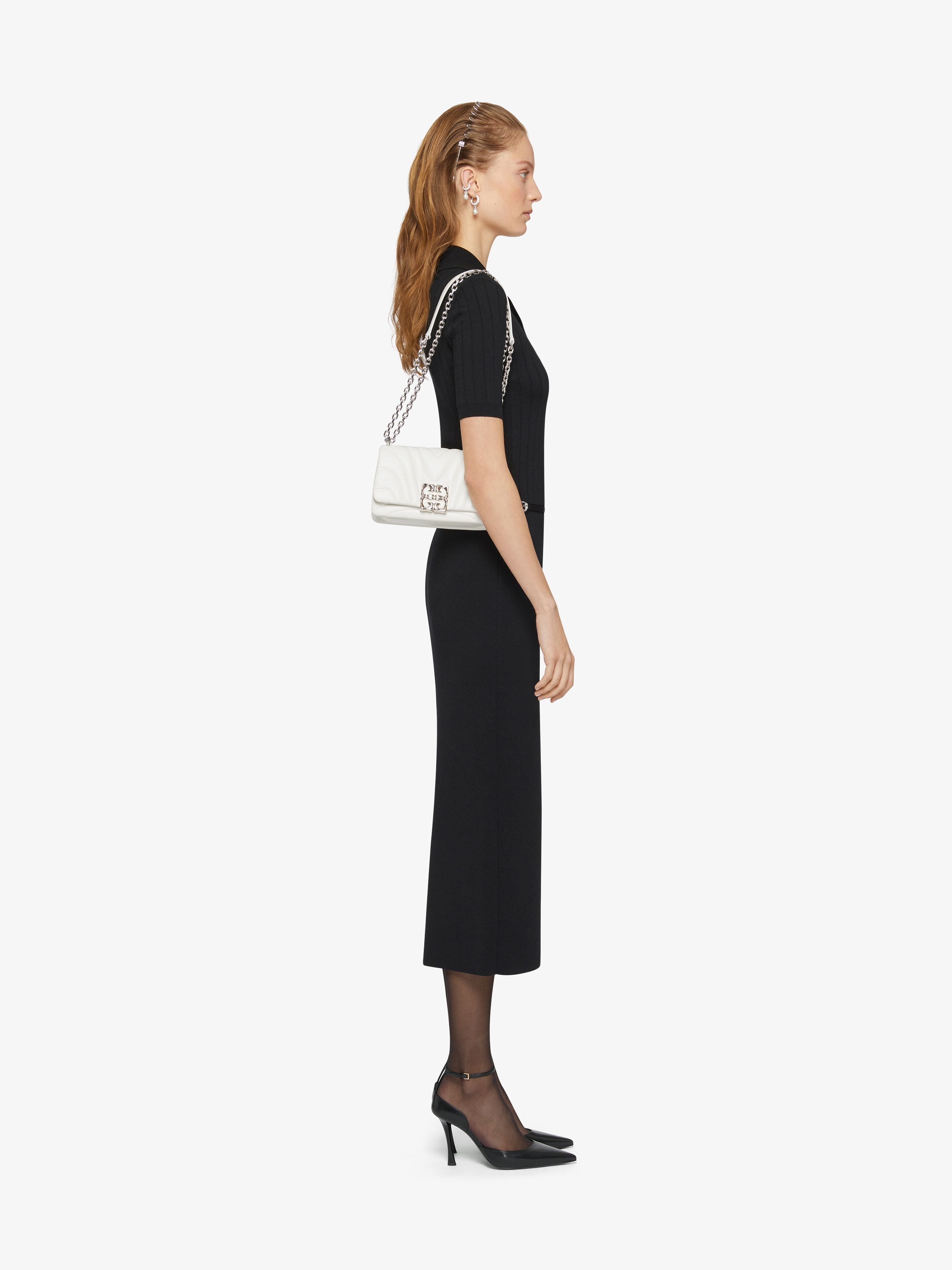 SMALL 4G SOFT BAG IN QUILTED LEATHER - 3