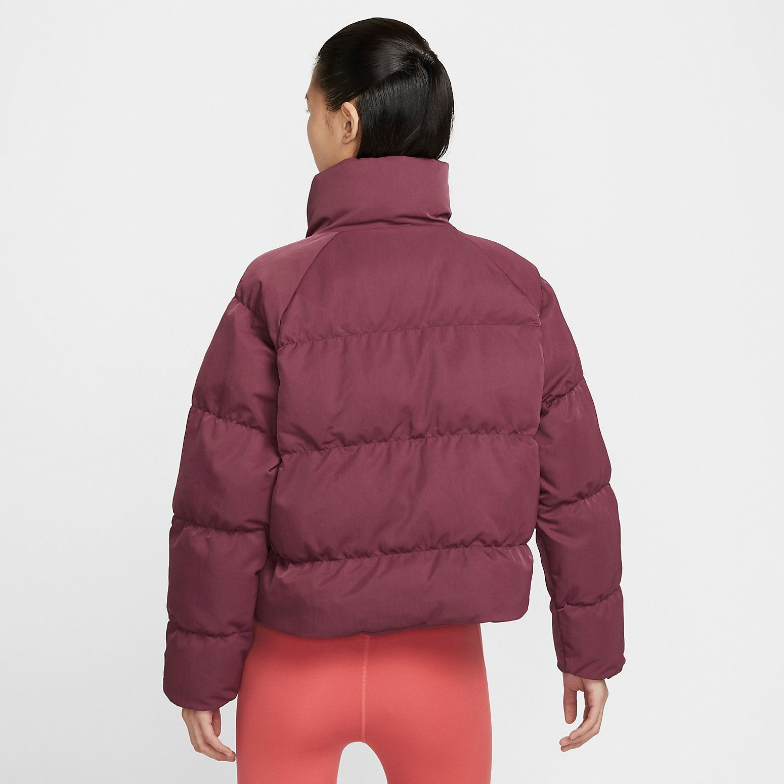 (WMNS) Air Jordan Windproof Warm Cotton Jacket 'Purple' DR0547-645 - 5