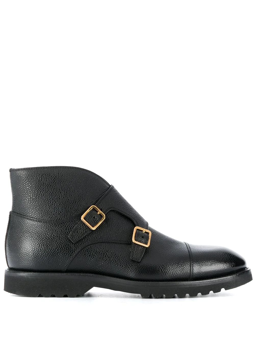 monk strap ankle boots - 1