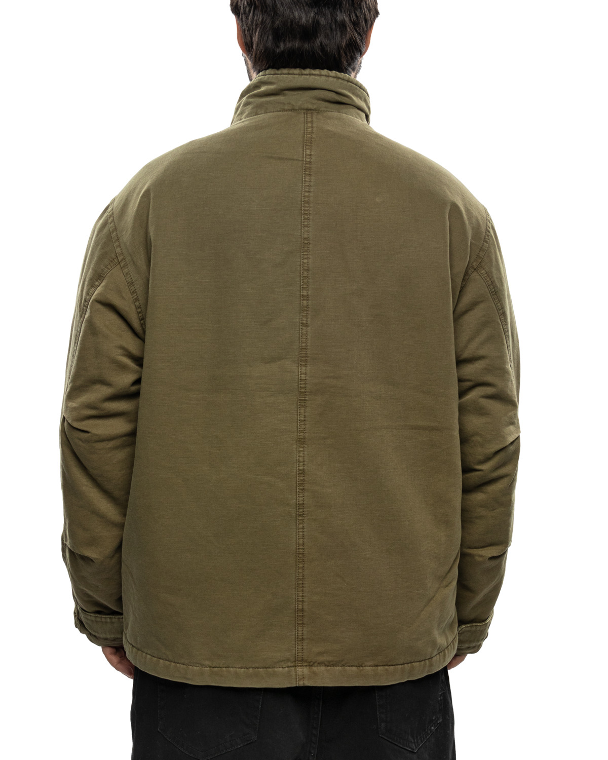 Stüssy Insulated Field Jacket Olive | likelihood | REVERSIBLE