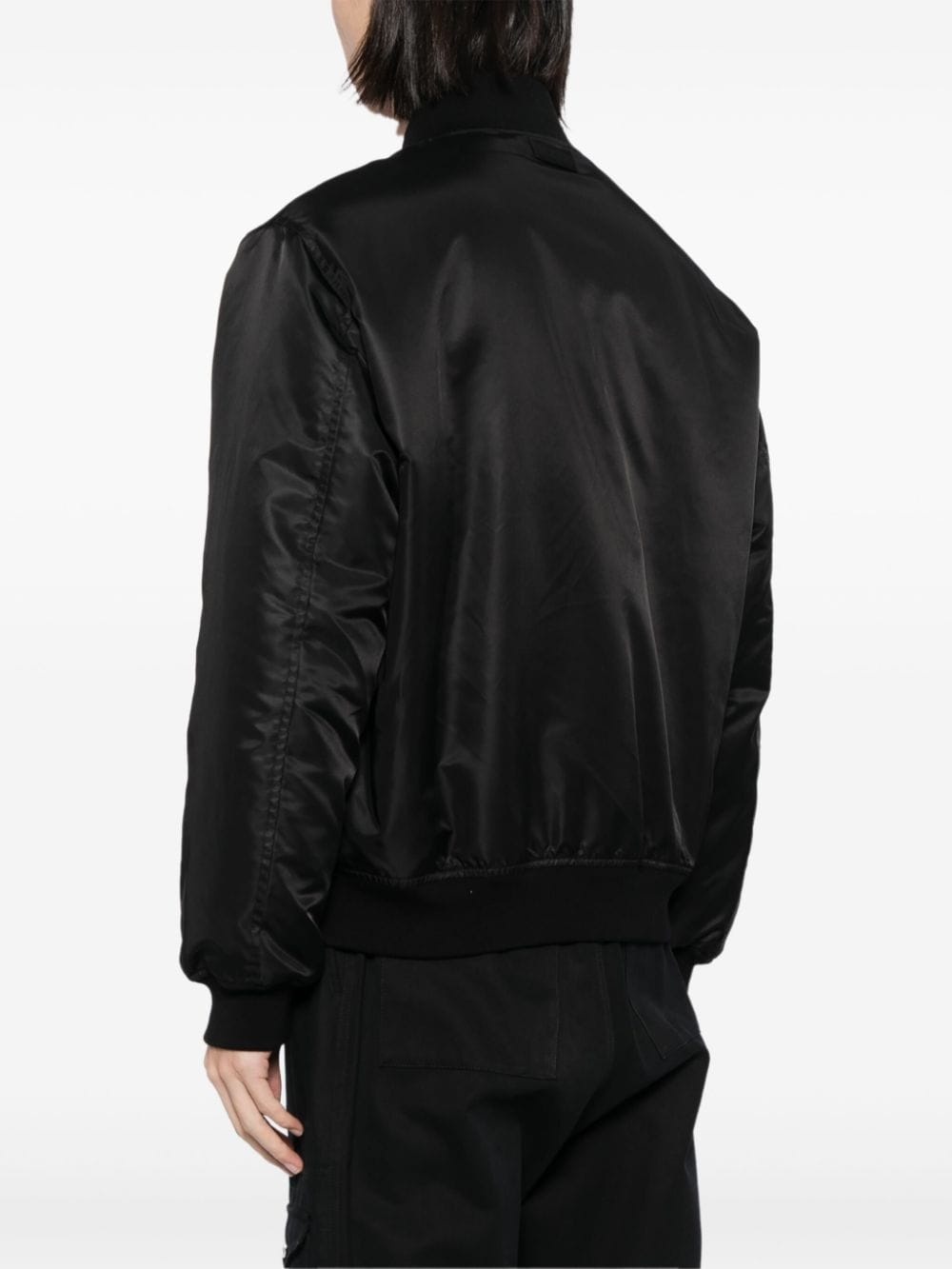 heart shape panel bomber jacket - 4