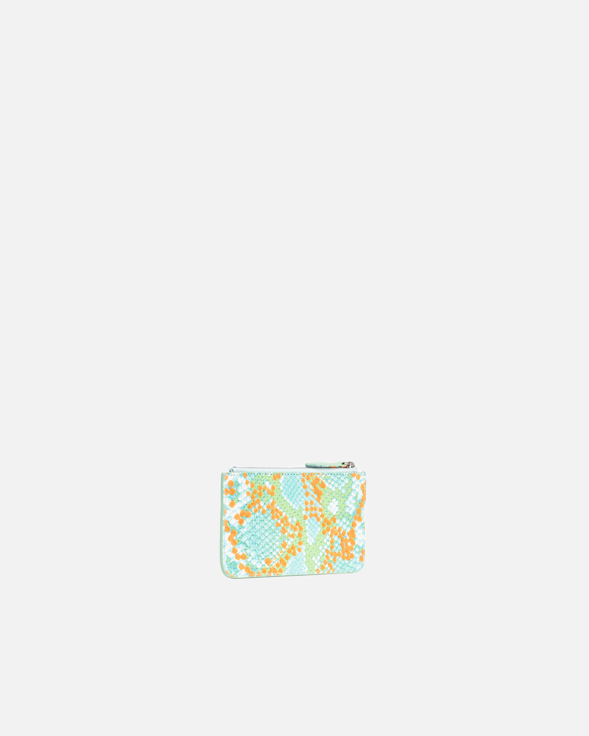 PINKO GALLERIA FLAT POUCH IN REPTILE SKIN - 2