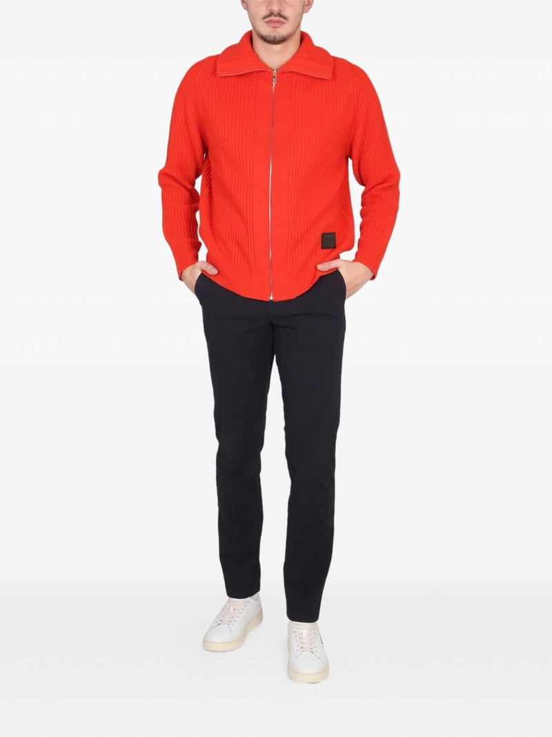 Paul Smith zipped-ribbed knitwear outlook