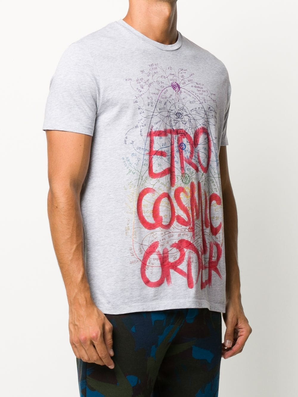 Cosmic Order graphic print T-shirt - 3