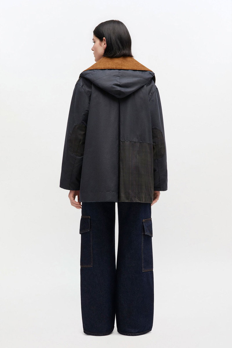 WAXED JACKET IN BLUE 3