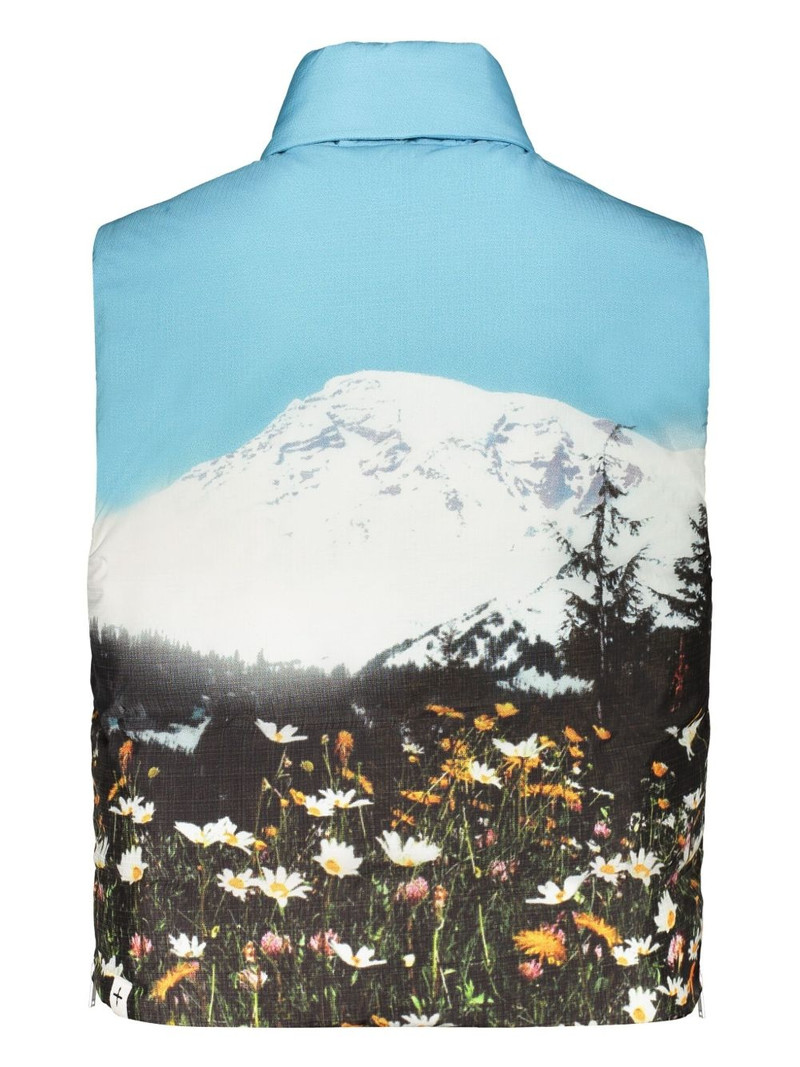 Jil Sander printed gilet outlook