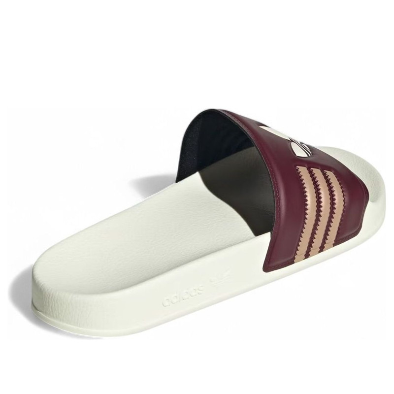 adidas Adilette Slides 'Shadow Red Cream White' JH7763 4