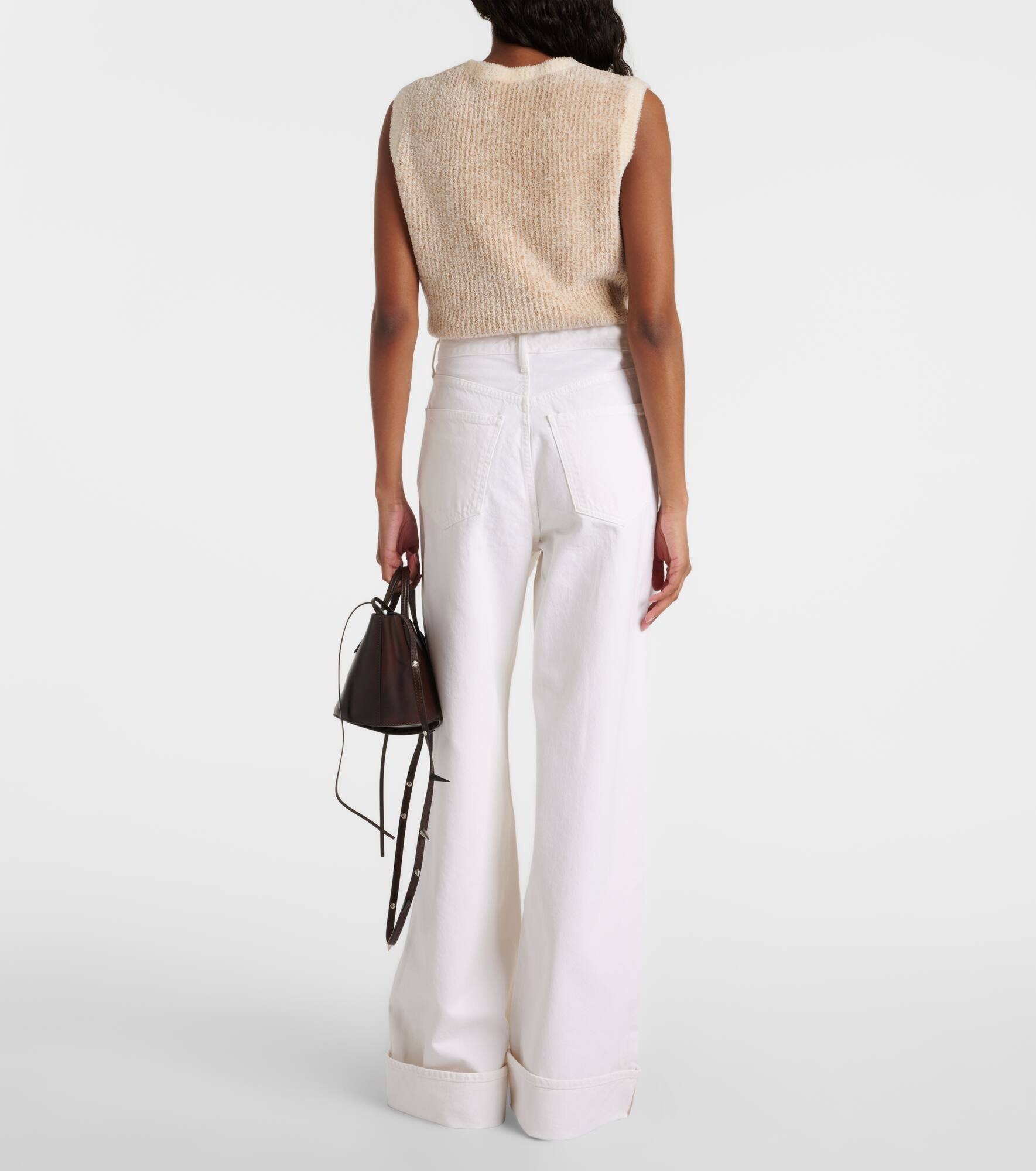 Dame Jean high-rise wide-leg jeans - 3