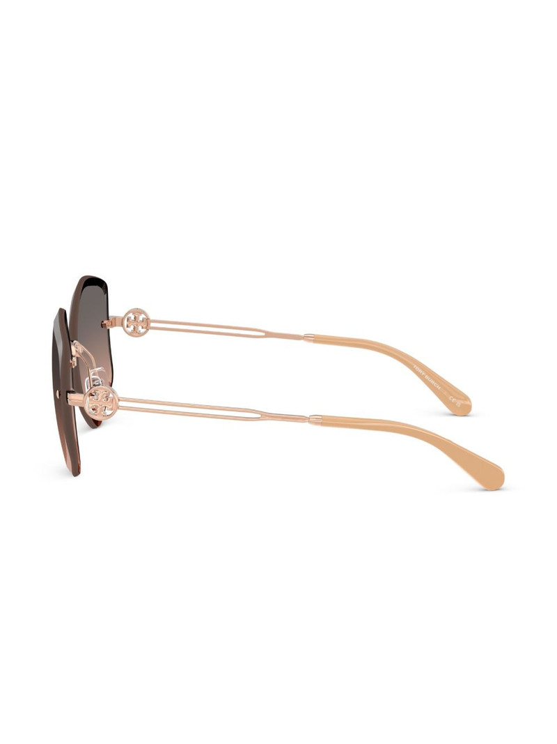 geometric-frame sunglasses 3