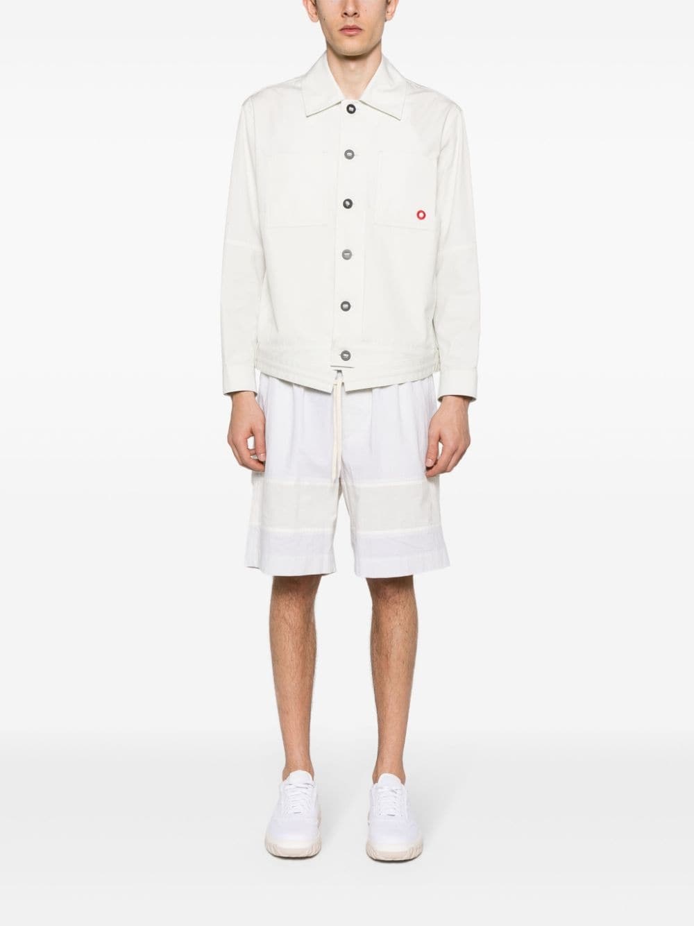 Barrel cotton bermuda shorts - 2