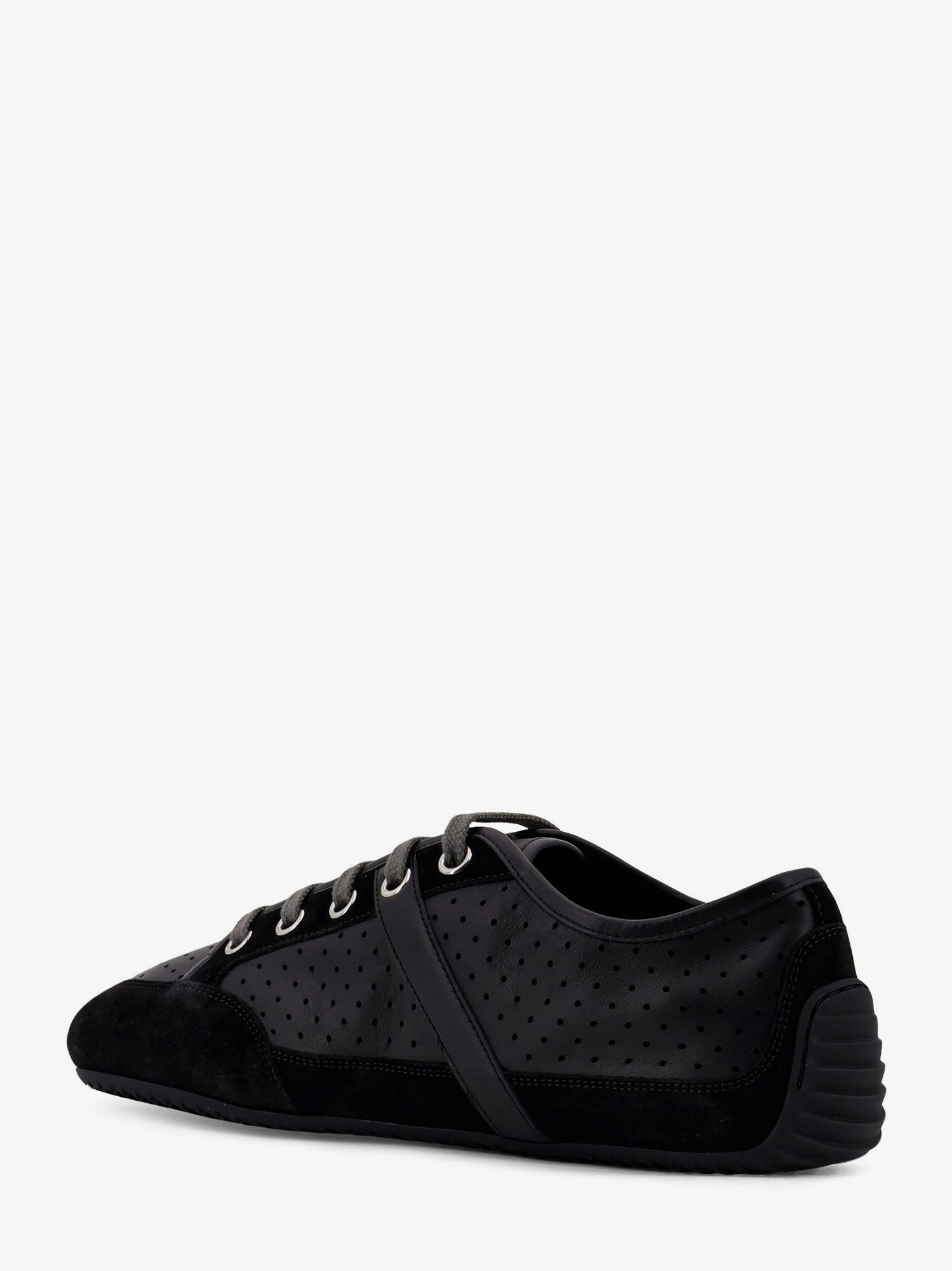 Givenchy Baskets Low-Top Leather And Suede Sneakers - 3