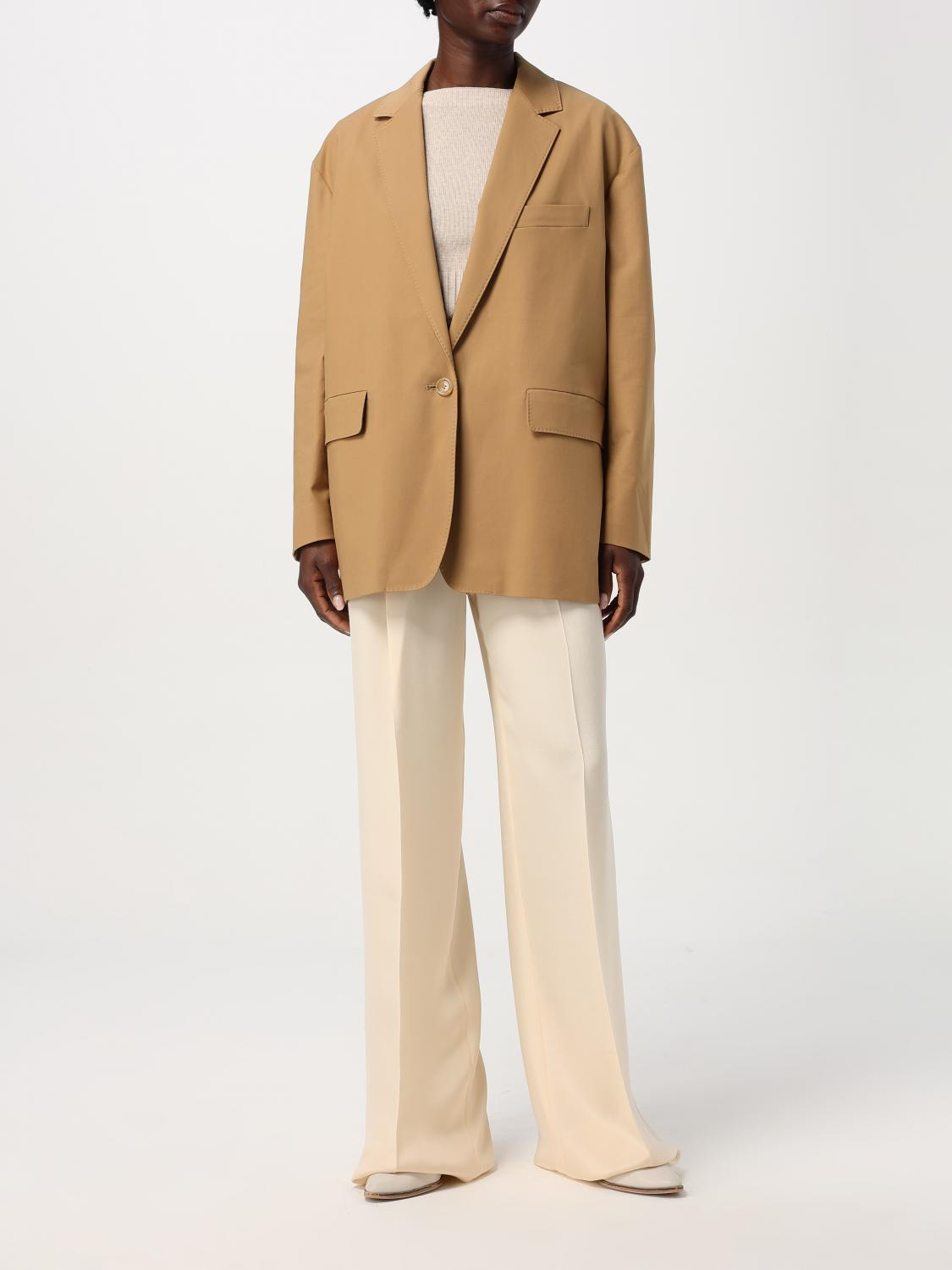 Max Mara Pants Woman Ivory - 2