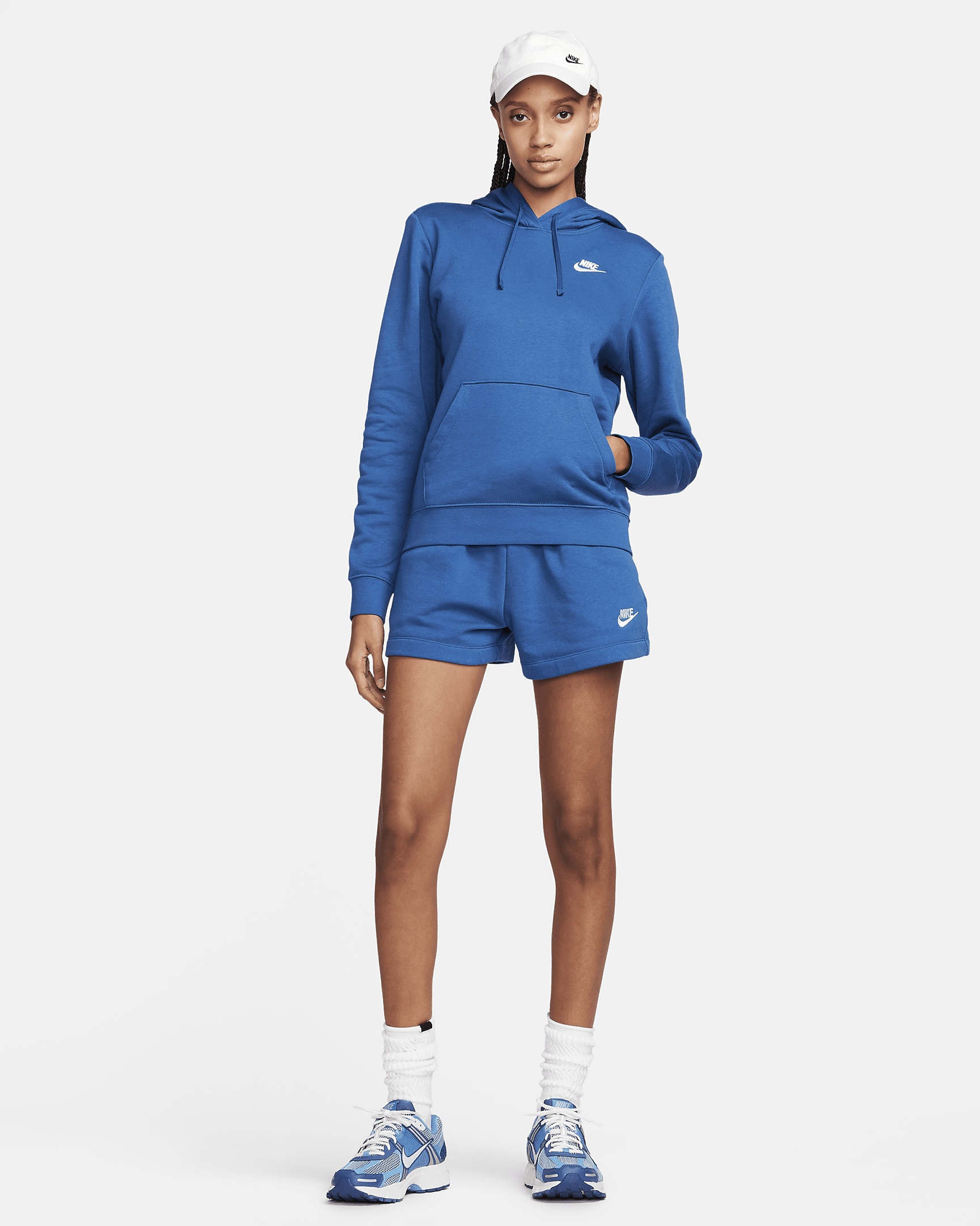 Women's Nike Sportswear Club Fleece Pullover Hoodie - 7