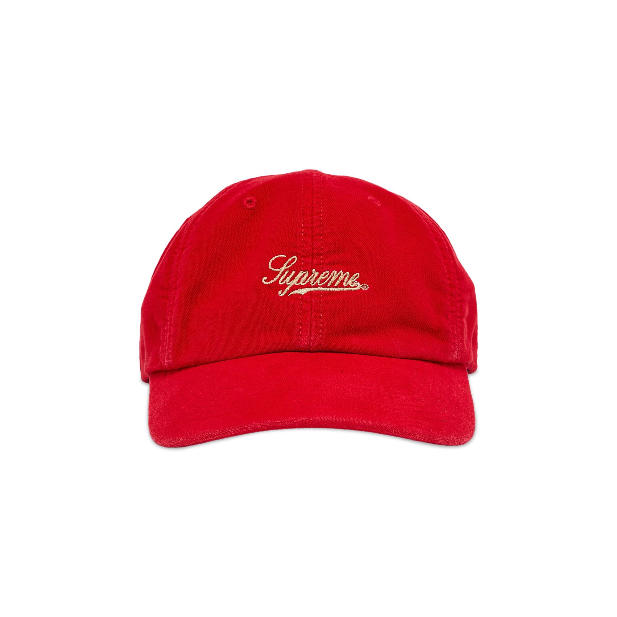 Supreme Lightweight Moleskin 6-Panel 'Red' - 1