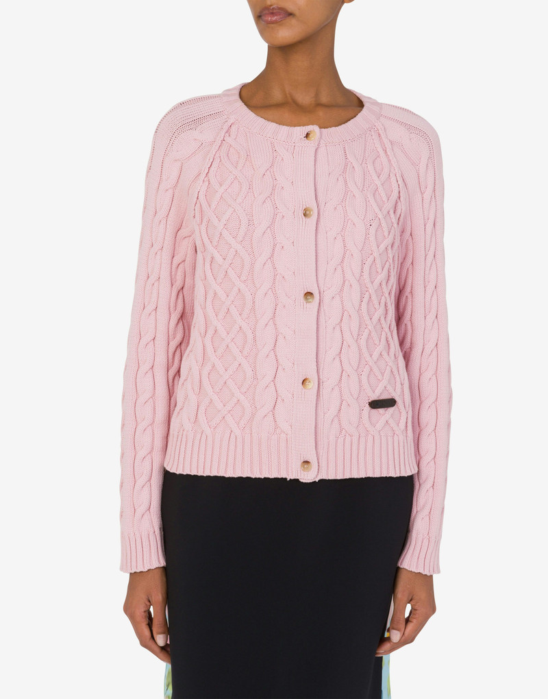 Moschino ORGANIC COTTON BLEND CARDIGAN outlook