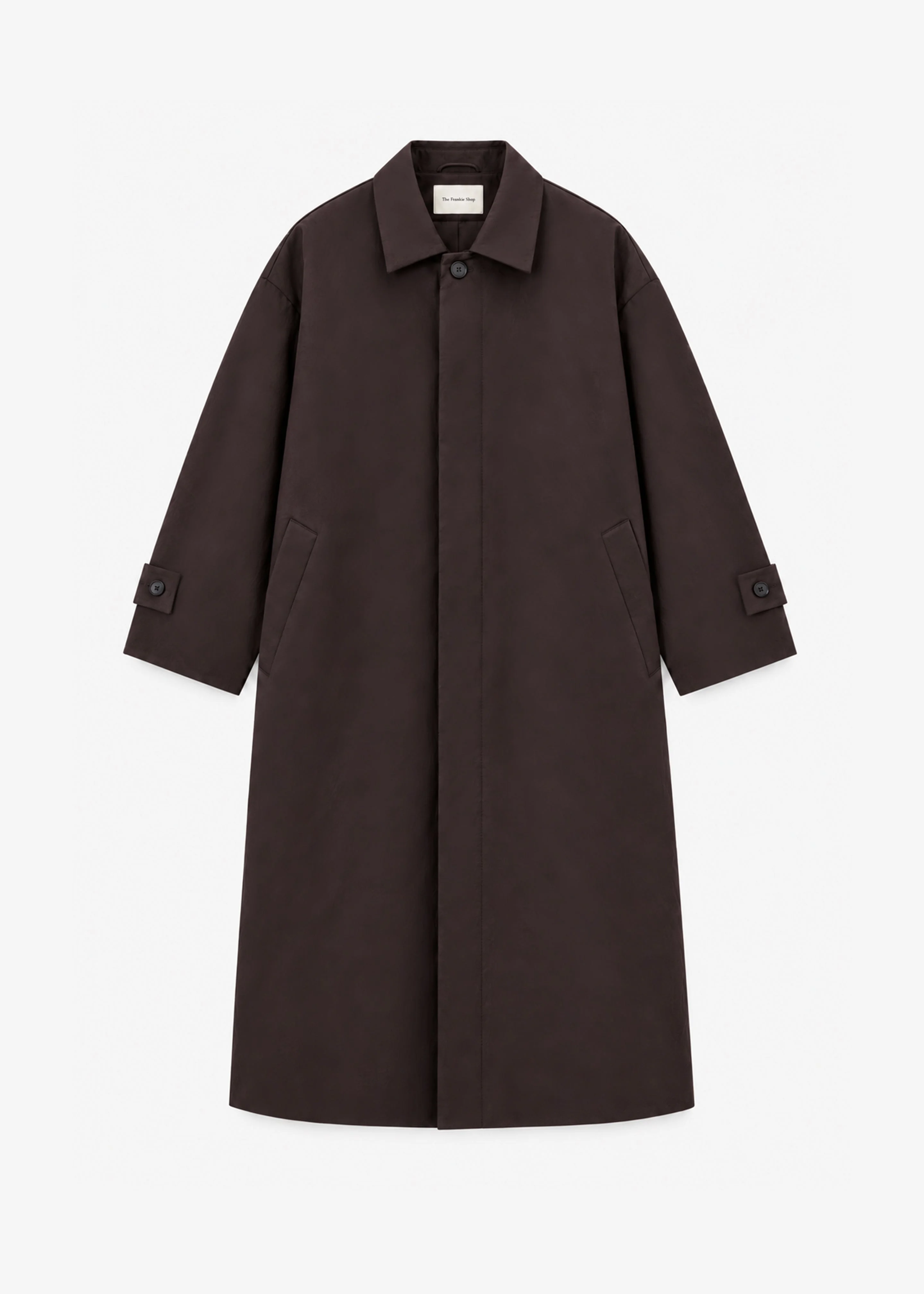 Elton Car Coat - Brown - 1