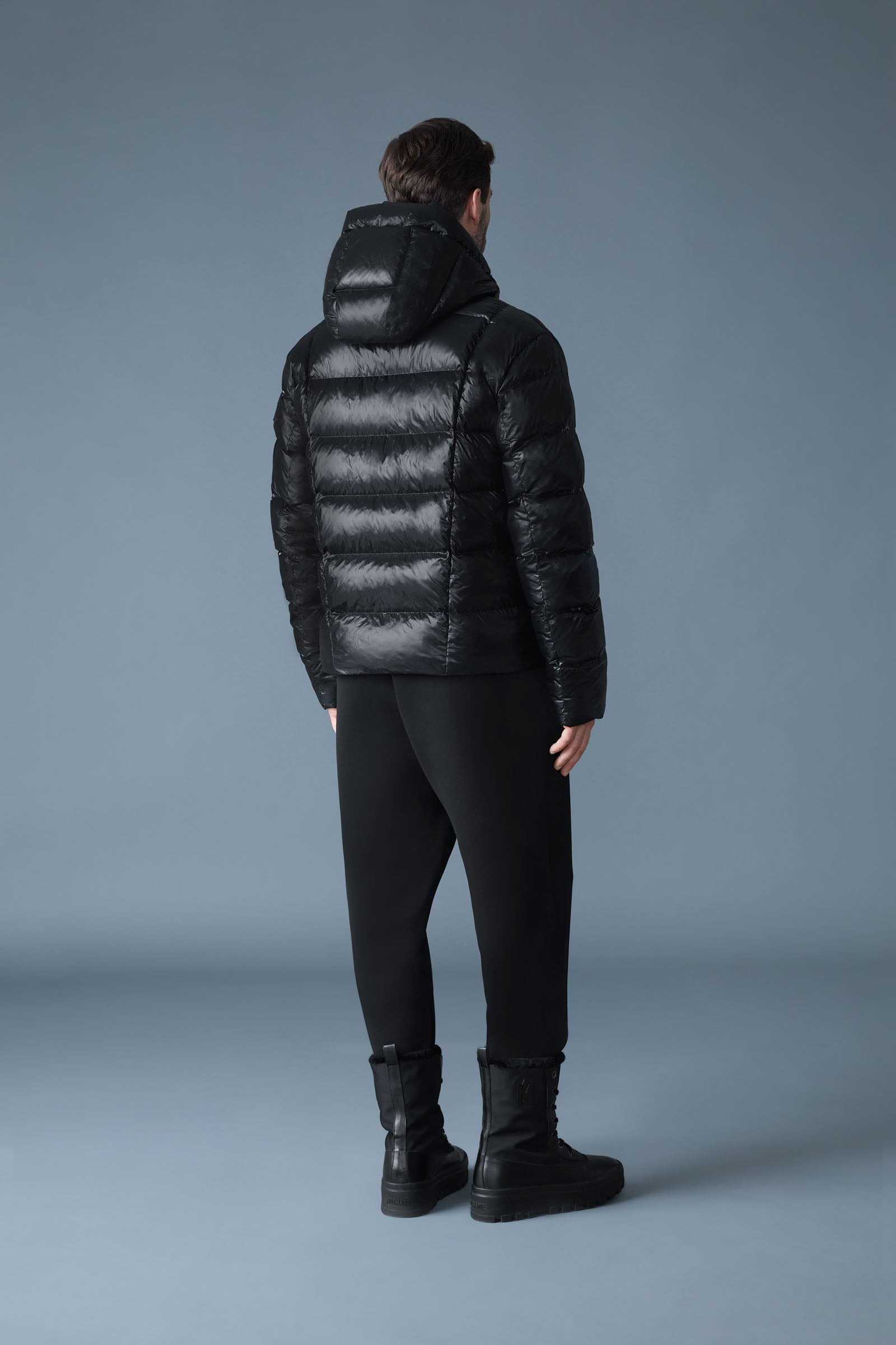VICTOR-R Light Down Jacket with Storm Visor Hood - 4