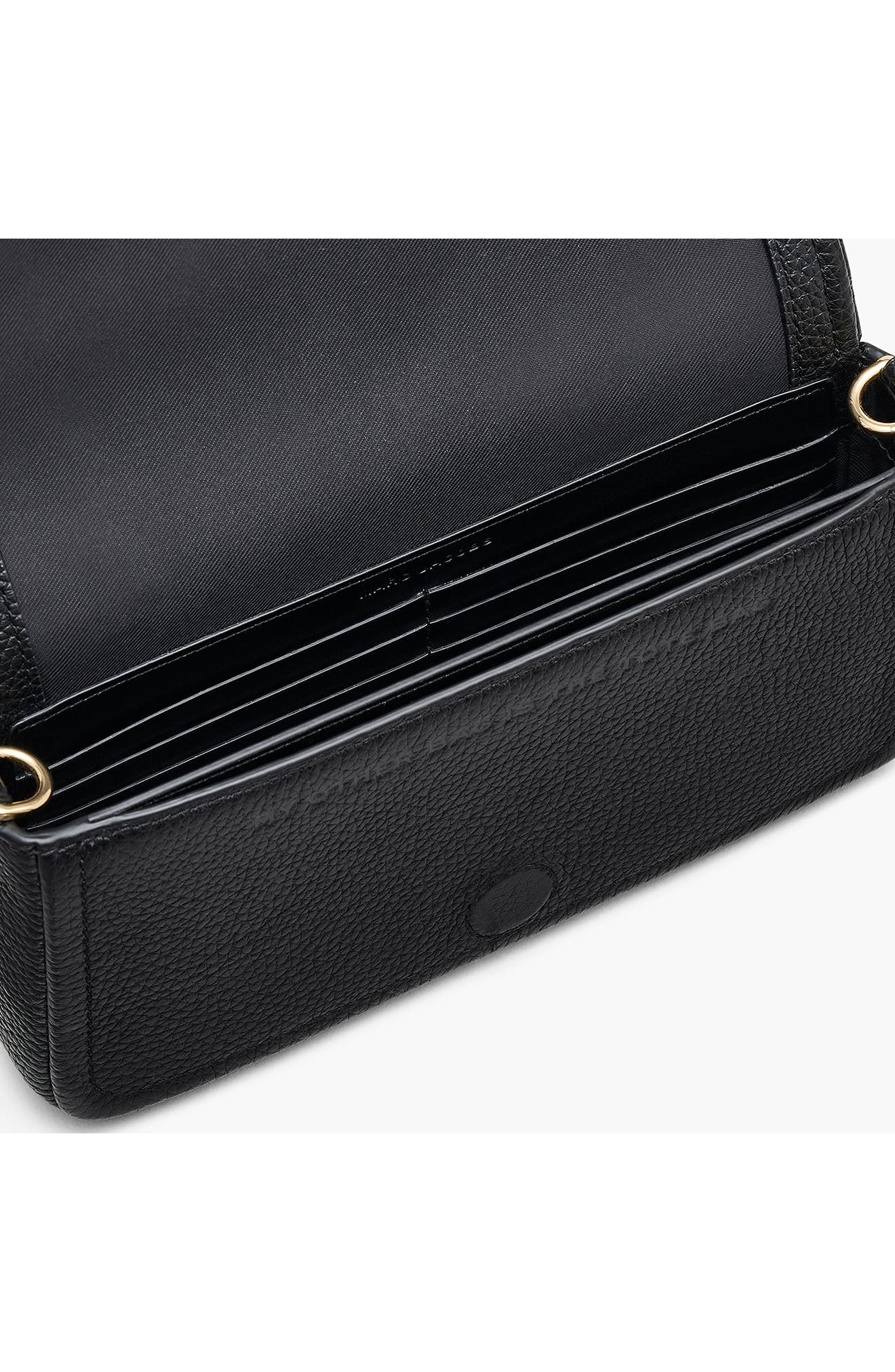 Marc Jacobs The Mini Leather Crossbody Bag in Black at Nordstrom - 9
