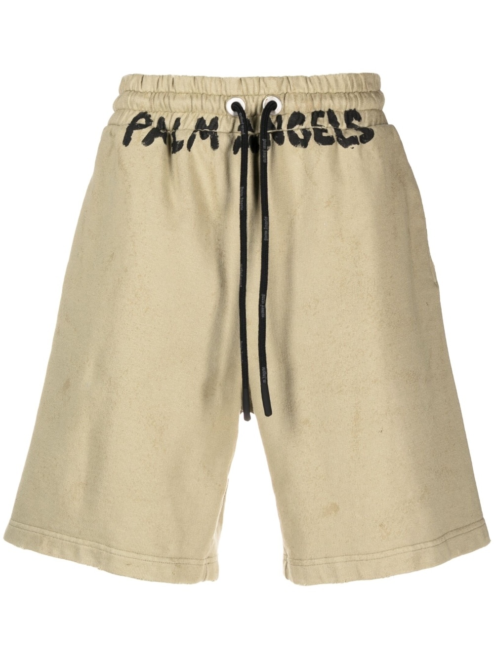 Seasonal logo-print drawstring shorts - 1