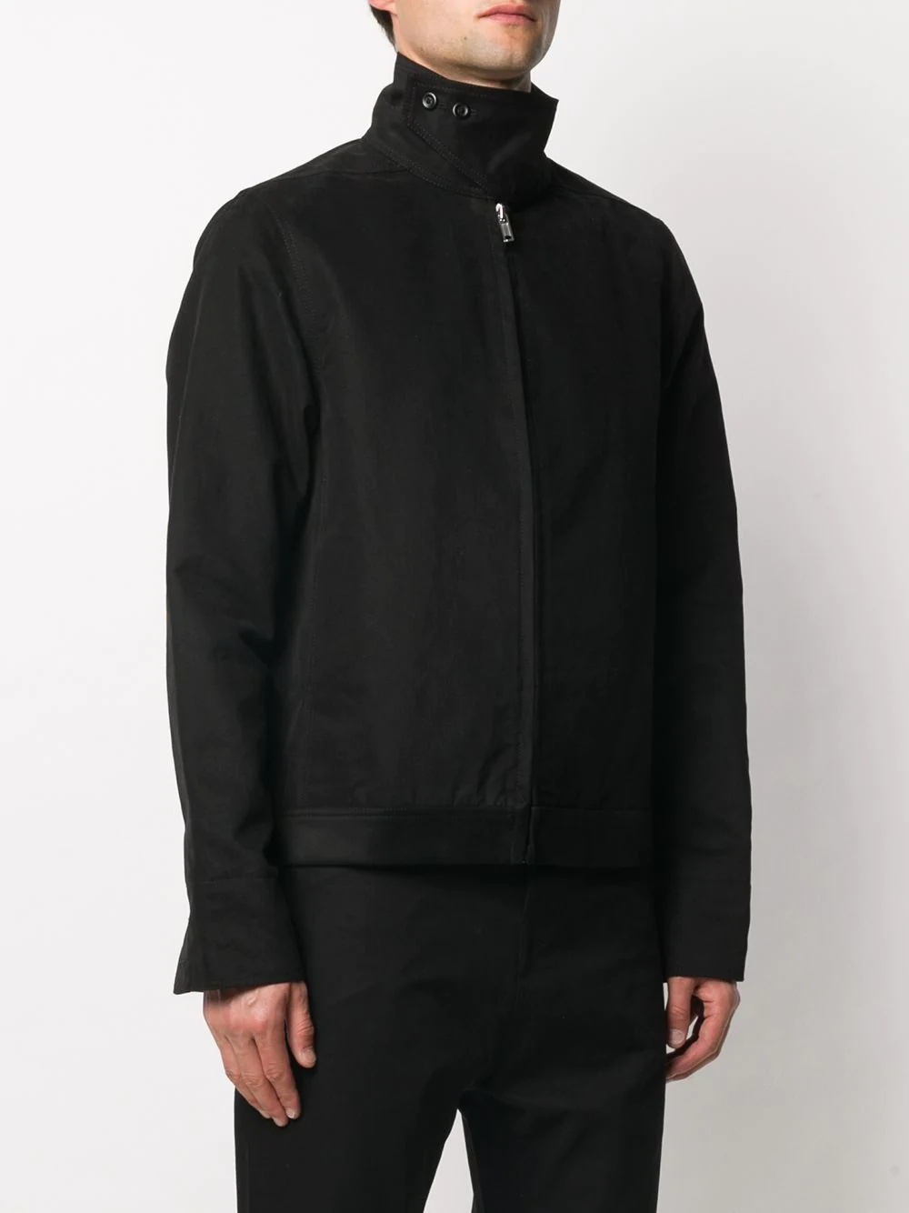 high neck lightweight jacket - 3