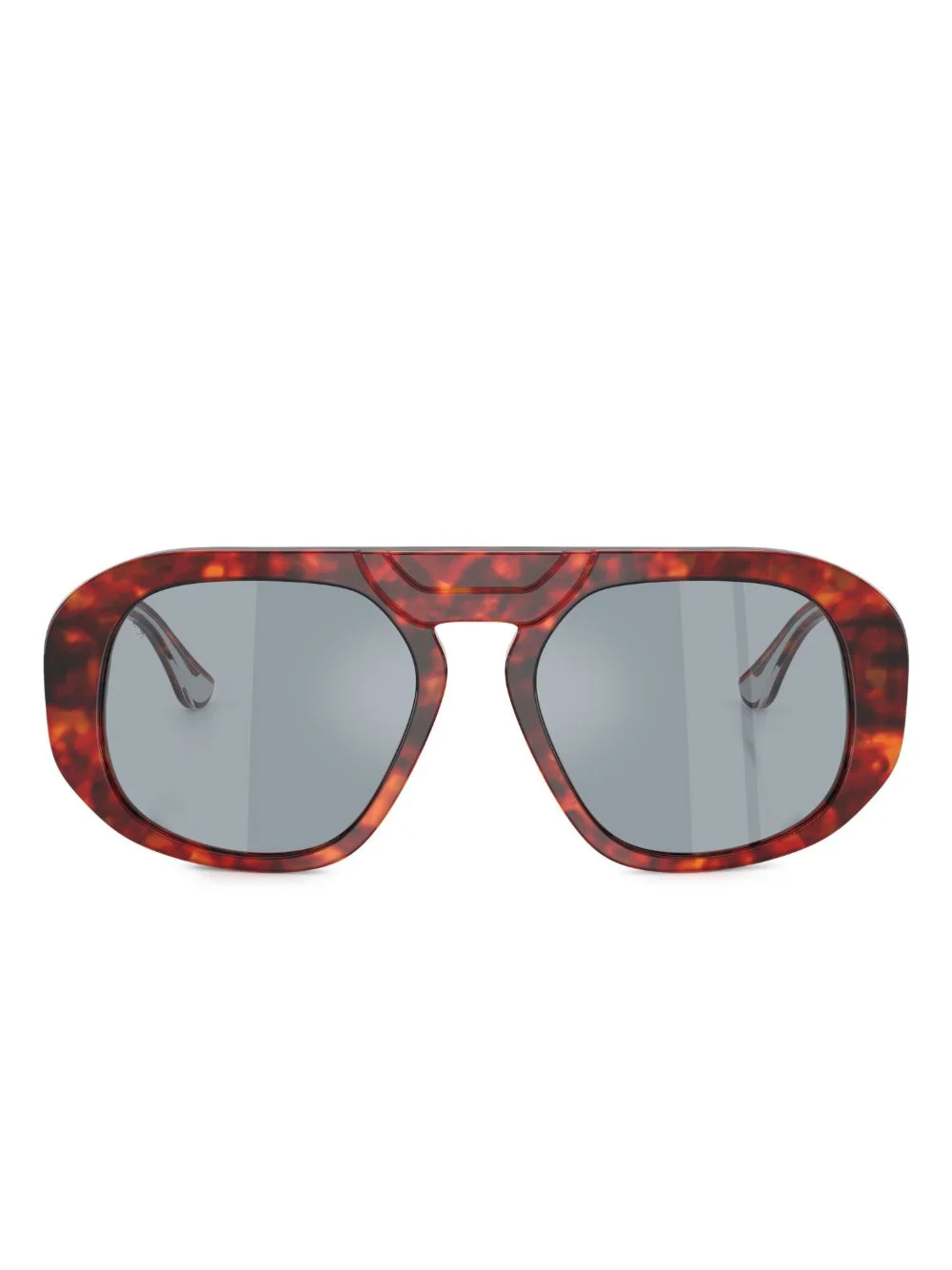 geometric-frame sunglasses - 1