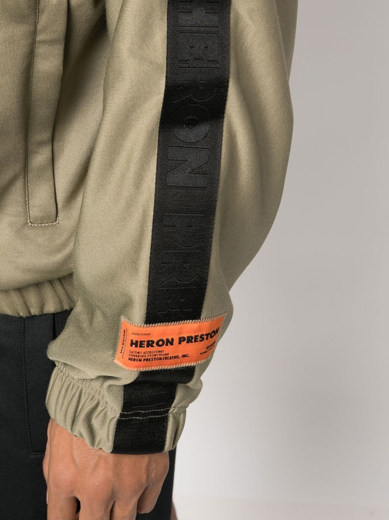 embroidered logo track top 5