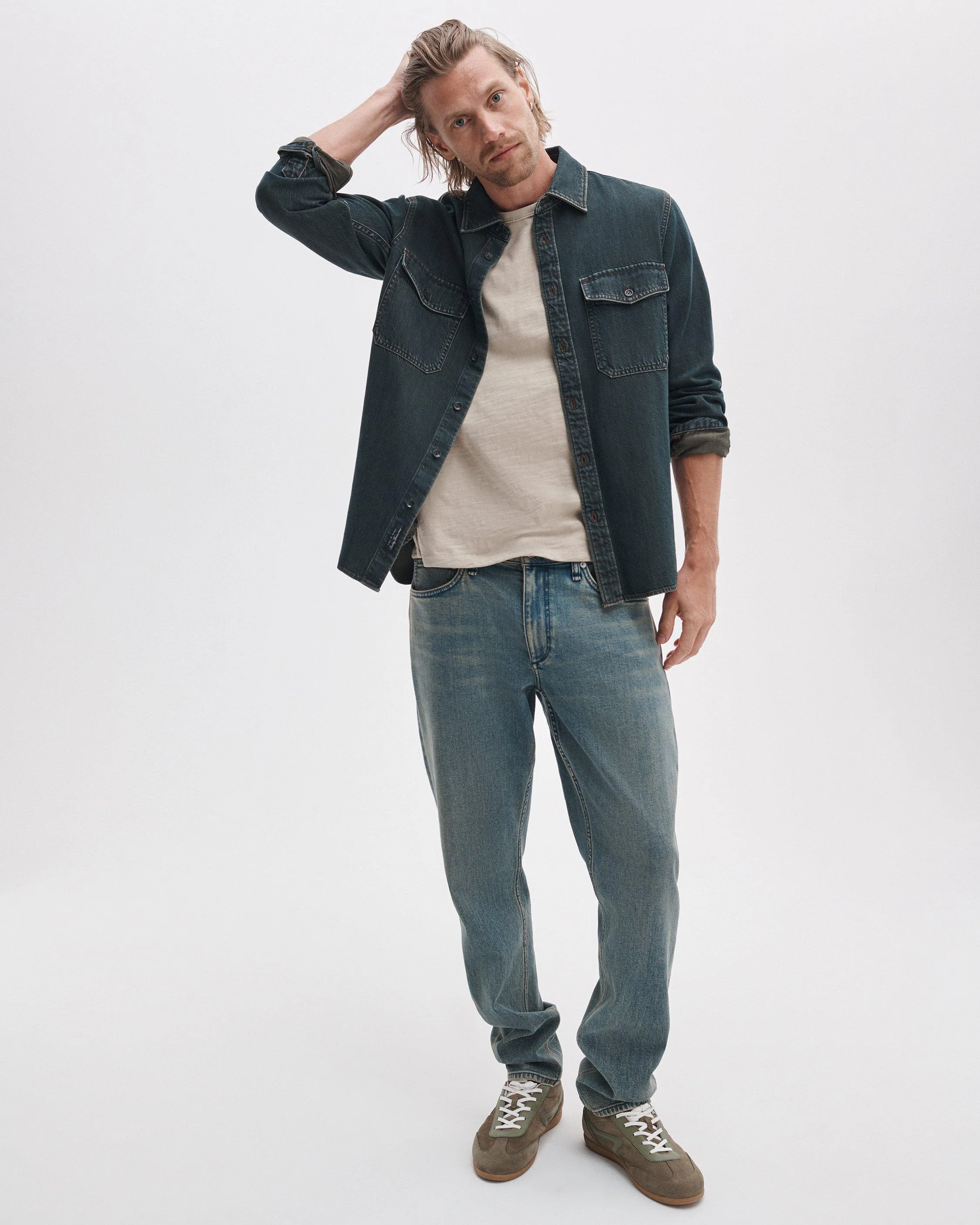 Infuse Denim CPO Overshirt
Ultra Featherweight in Infuse Oil Indigo - 1