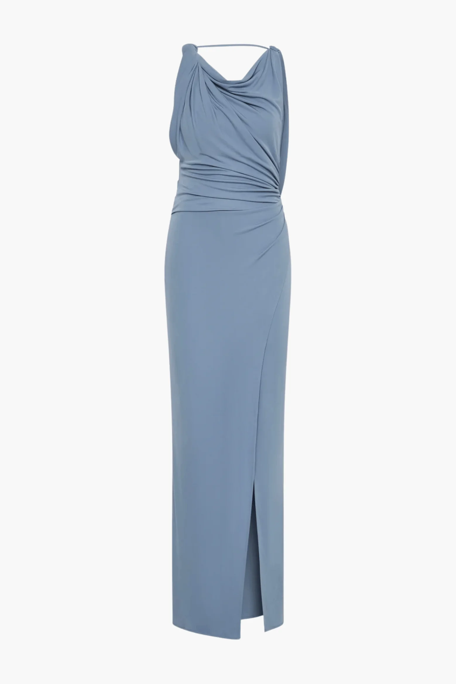 OLENNA TWIST LOW BACK GOWN - 1