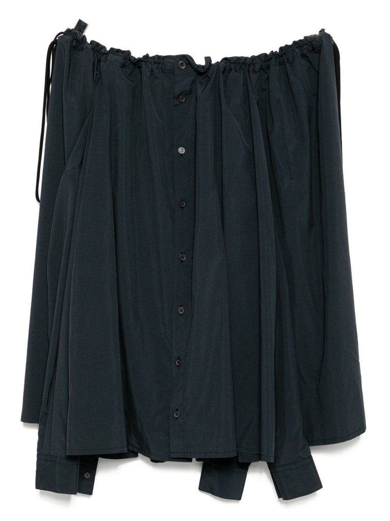 Yohji Yamamoto gathered skirt outlook
