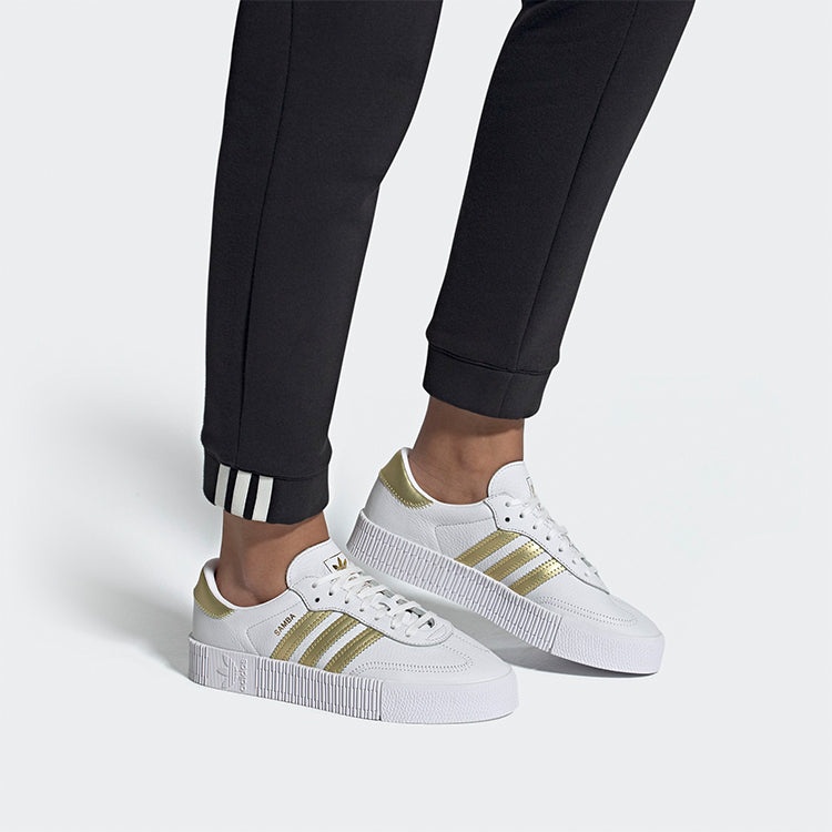 (WMNS) adidas Sambarose 'White Gold Metallic' EE4681 - 7