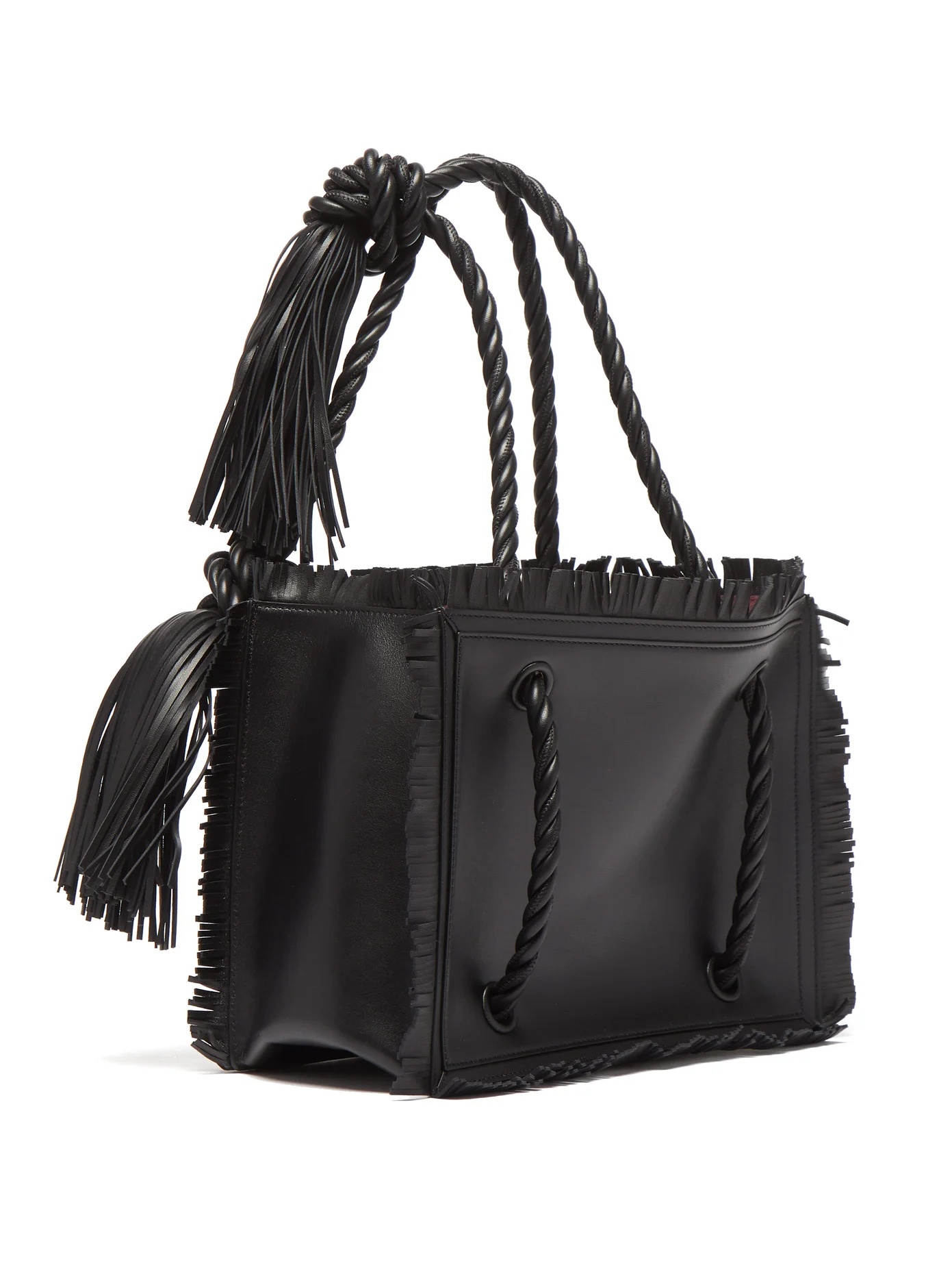 The Rope small leather tote bag - 4