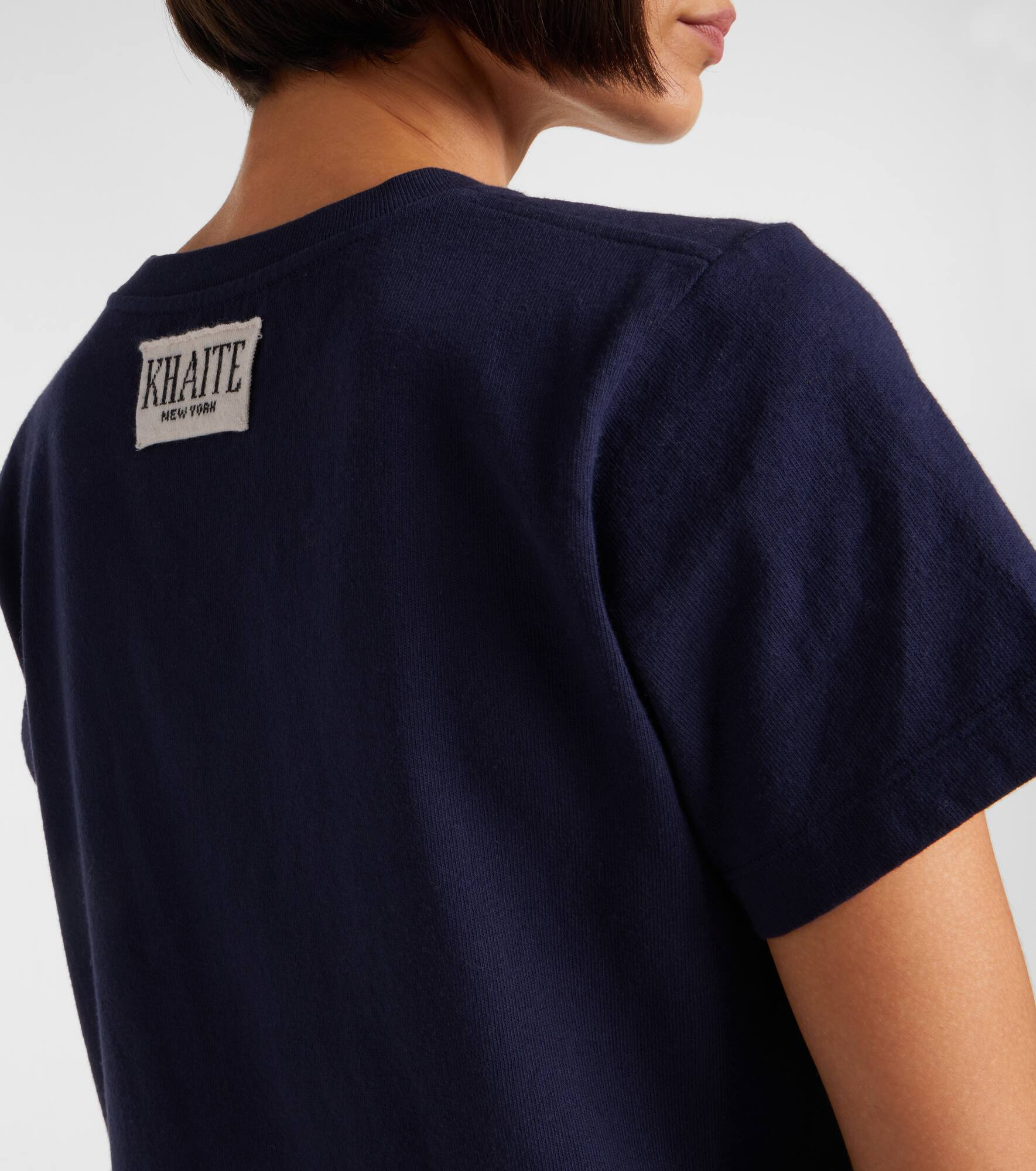 Emmylou cotton jersey T-shirt - 5
