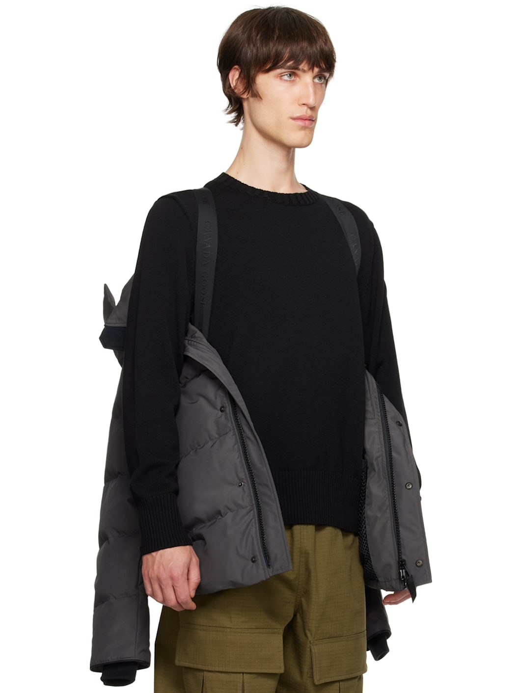 Gray Wyndham Down Jacket - 5