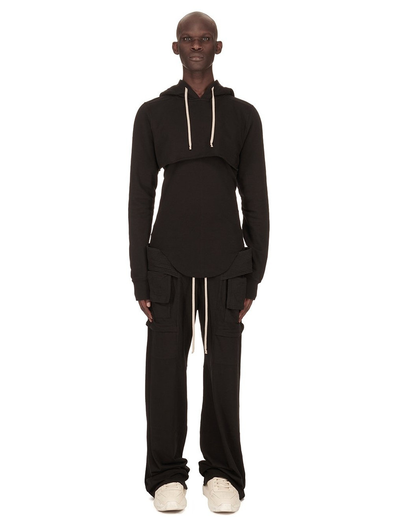 Creatch Wide-Leg Cotton-Twill Drawstring Cargo Trousers 6
