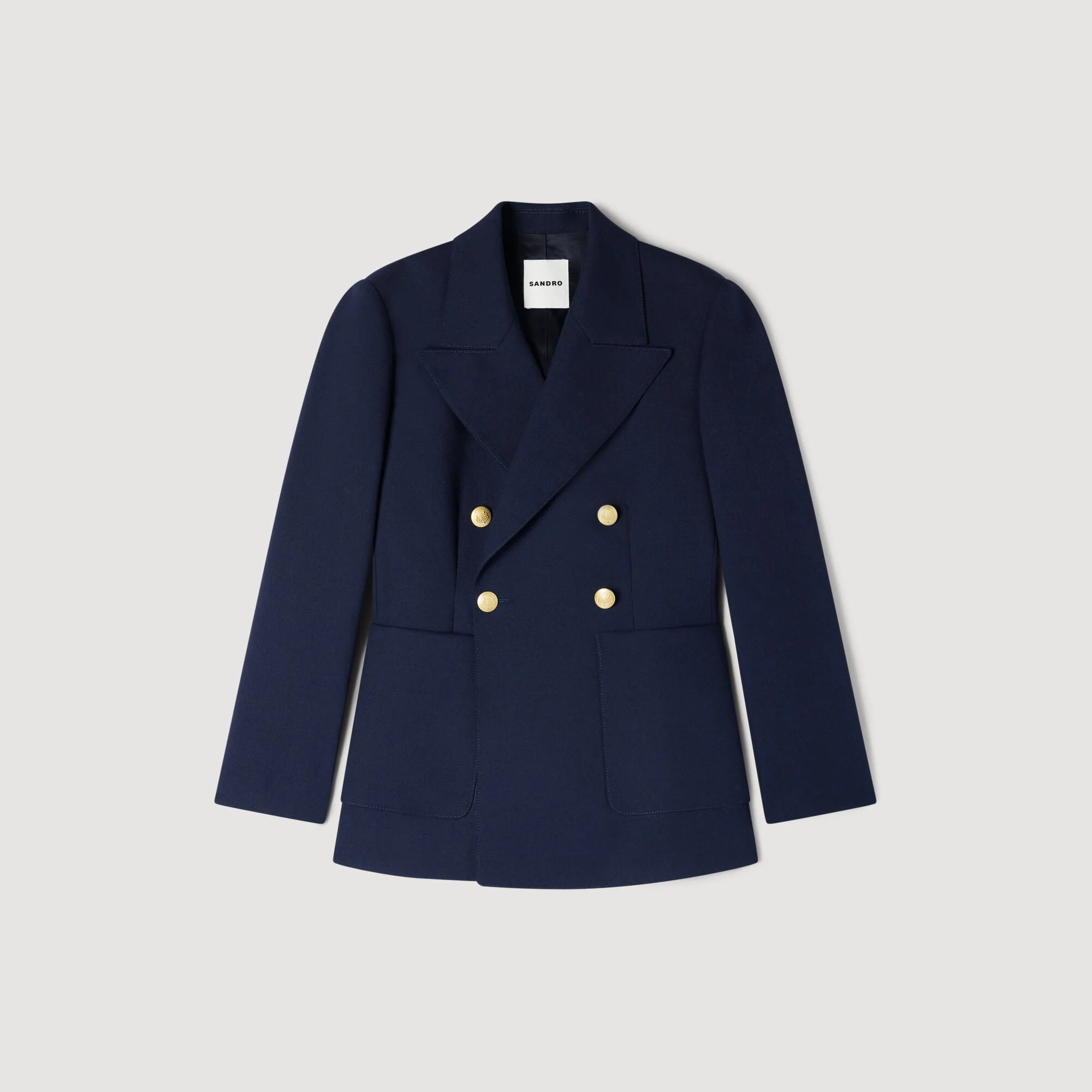 SLIM-FIT WOOL SUIT JACKET - 1