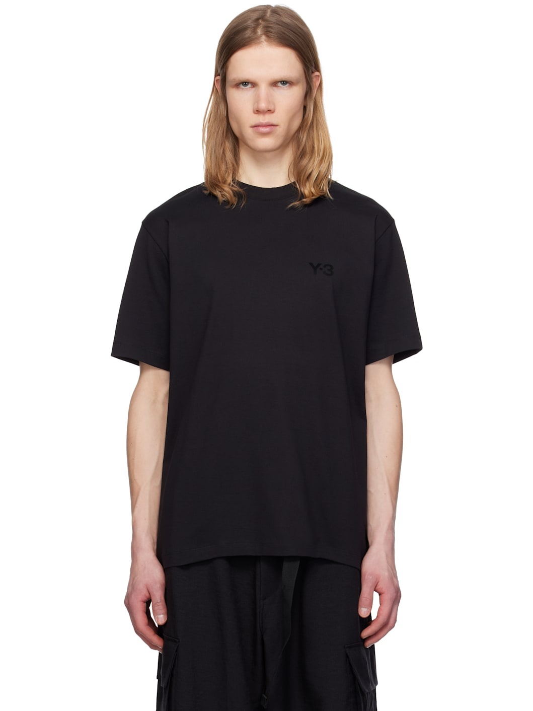 Black Regular Short Sleeve T-shirt - 1