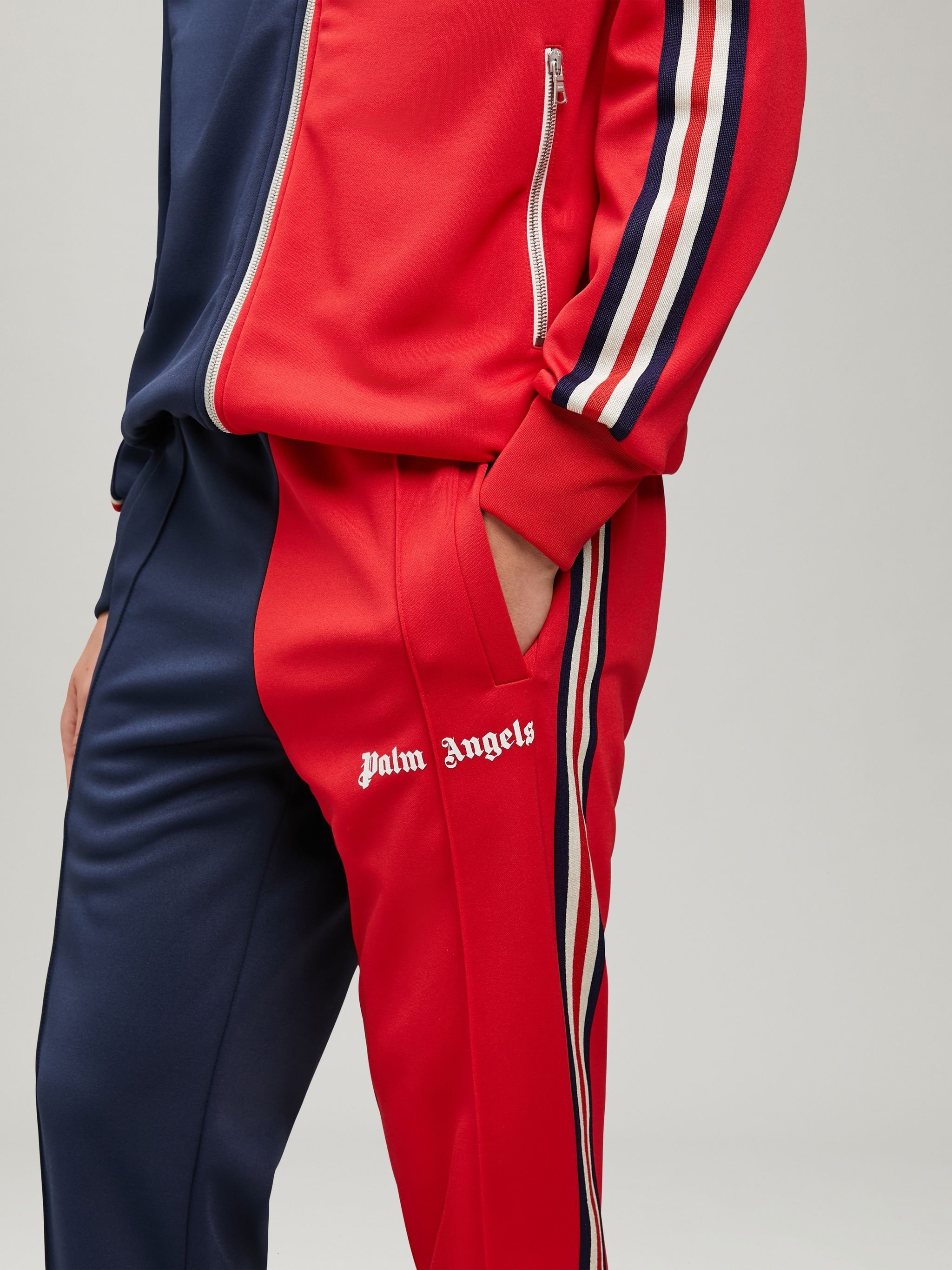 TWO TONE TRACK PANTS - 6