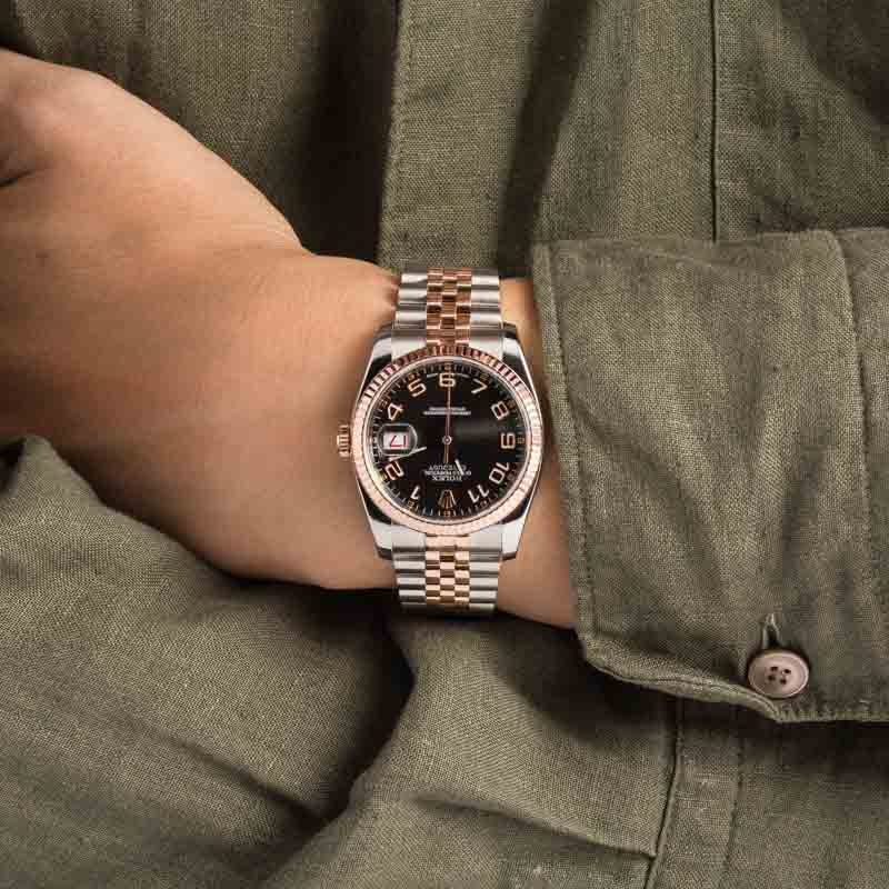 Rolex Datejust 36 Ref 116231 Black Dial - 5