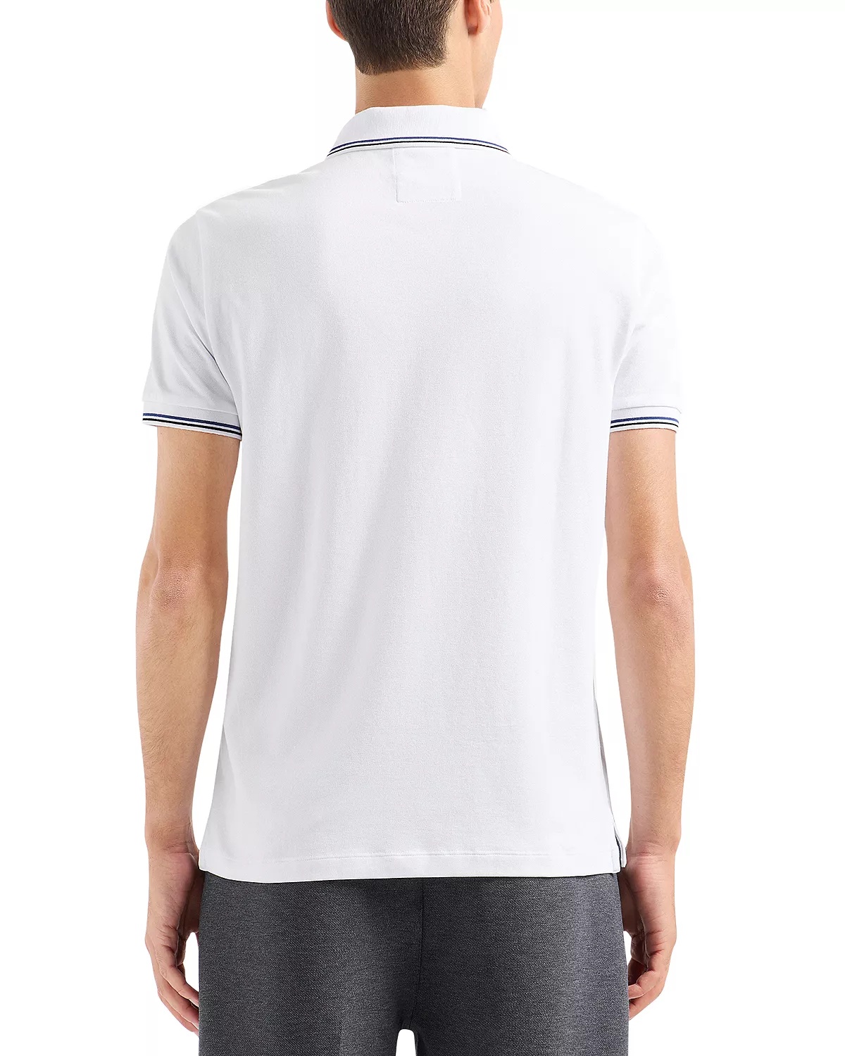 Tipped Stretch Short Sleeve Polo Shirt - 3