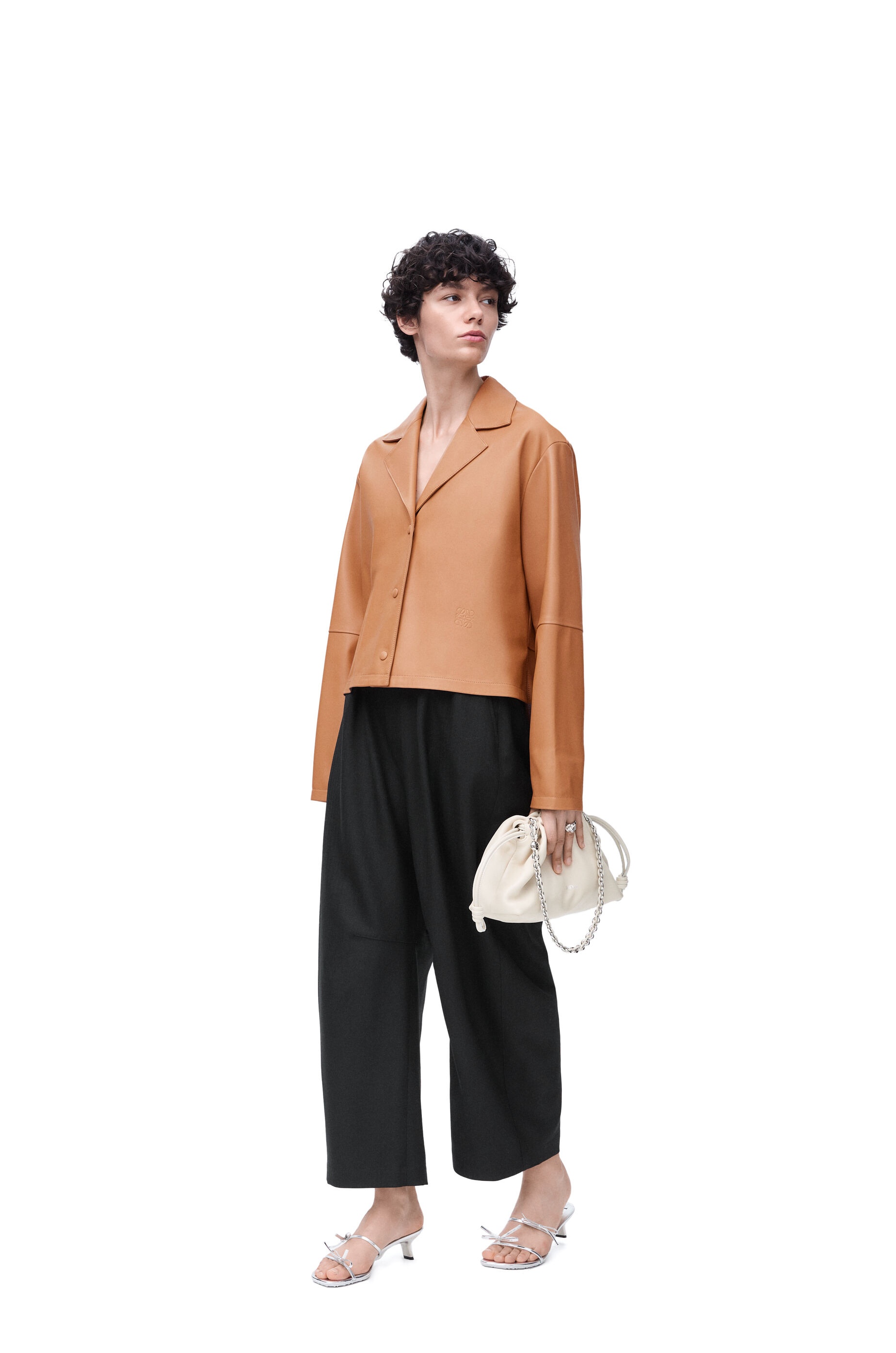 Barrel trousers in wool - 2