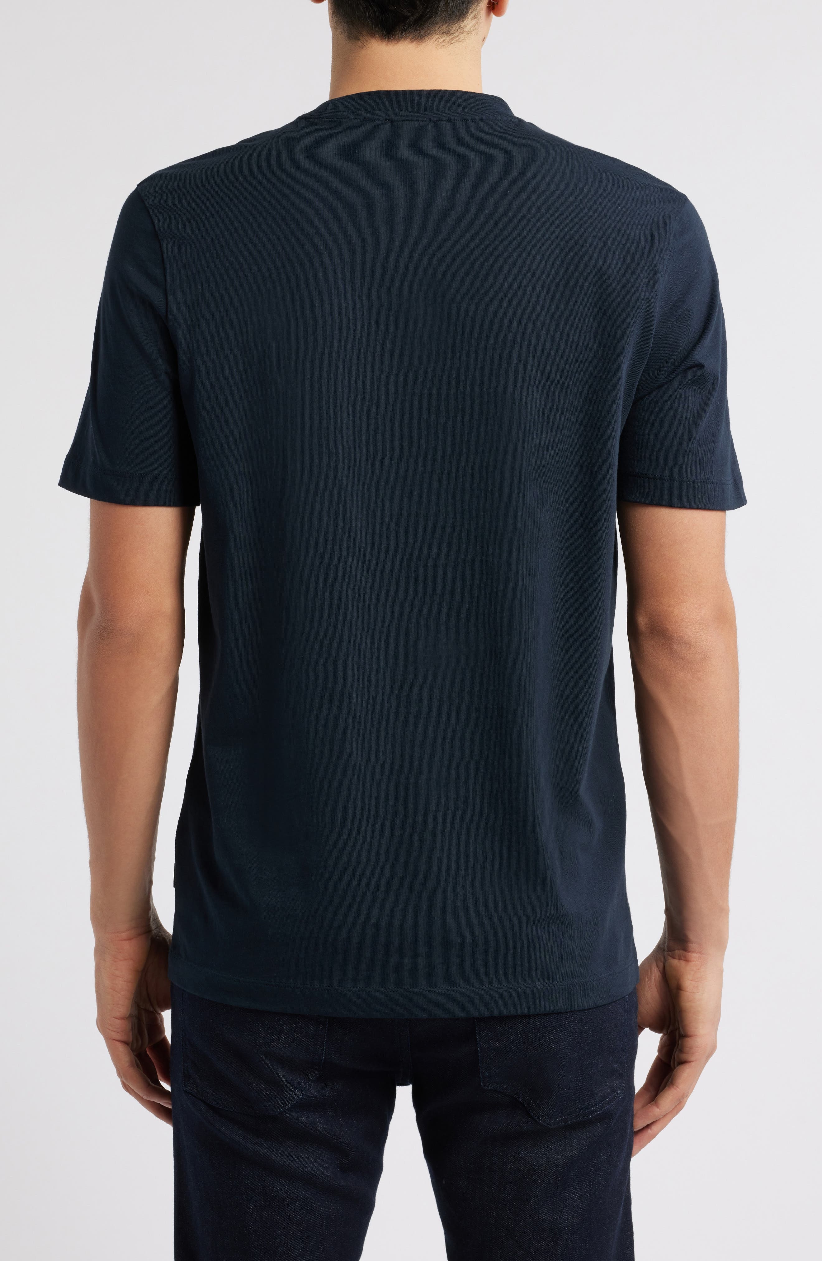 BOSS Thompson Logo Graphic T-Shirt in Dark Blue at Nordstrom - 2