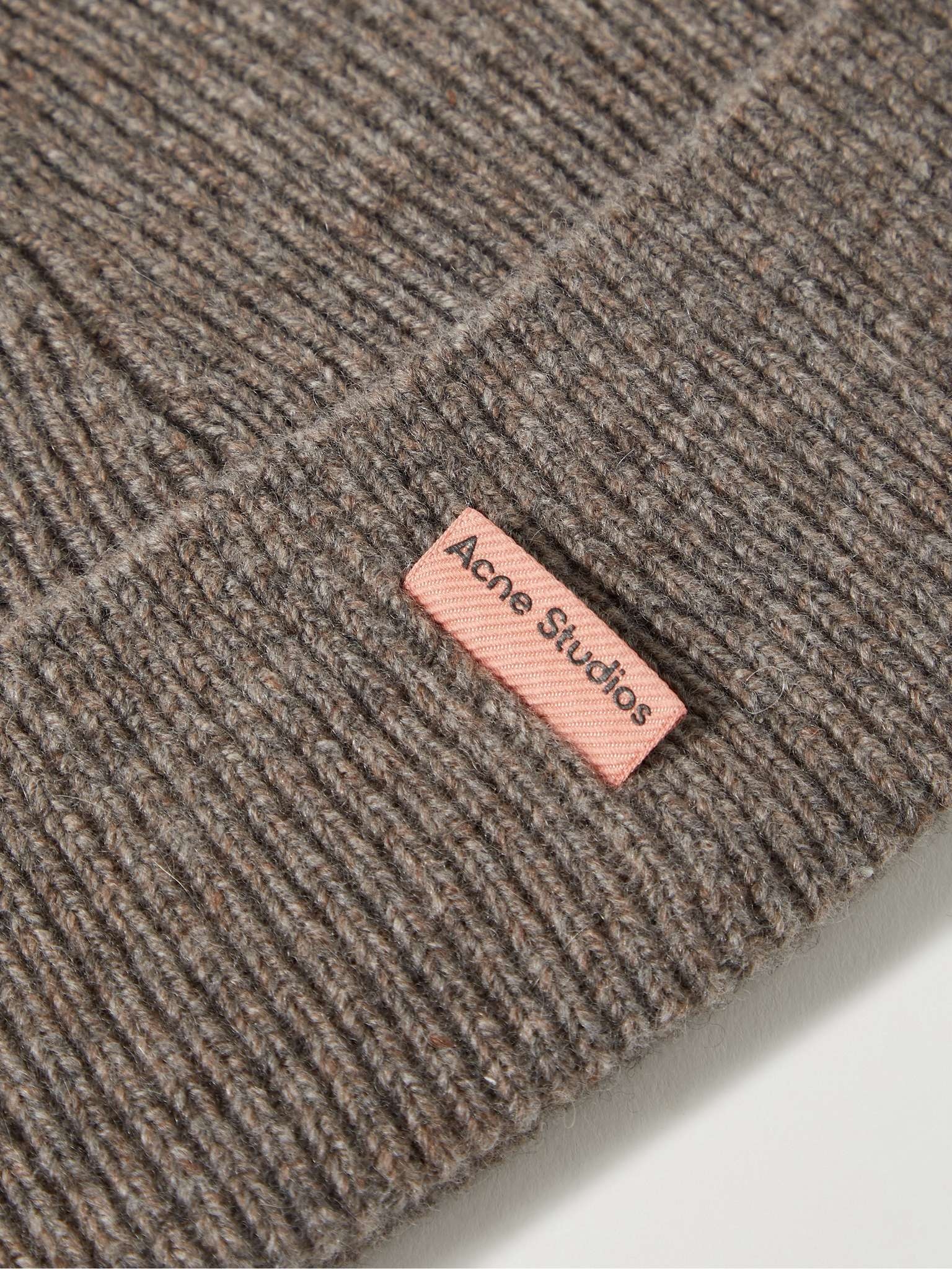 Ribbed Wool and Cashmere-Blend Beanie - 4