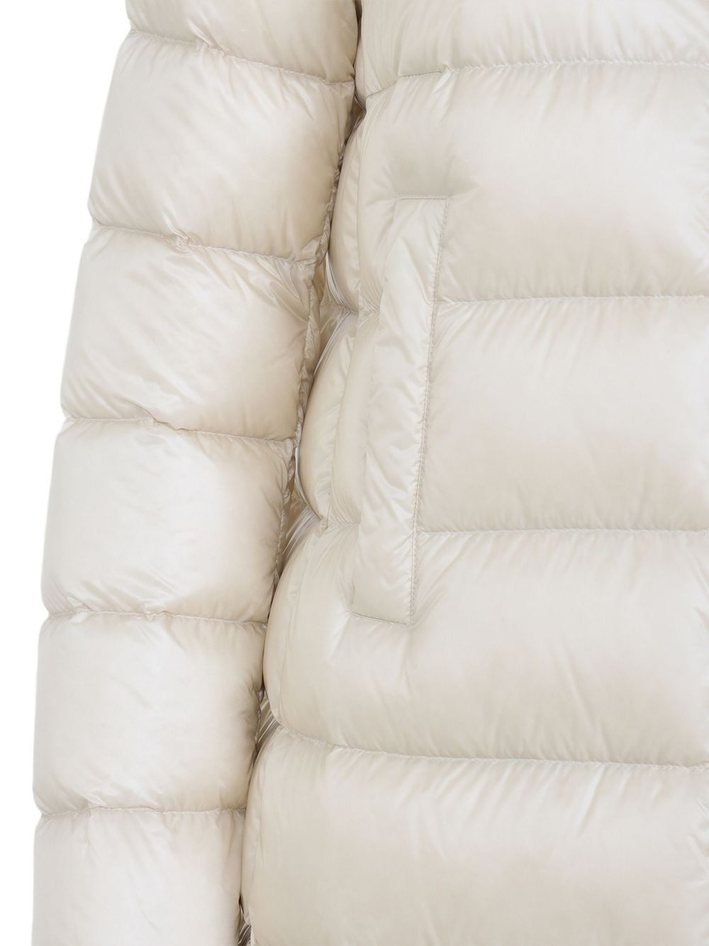 hooded quilted coat - 4