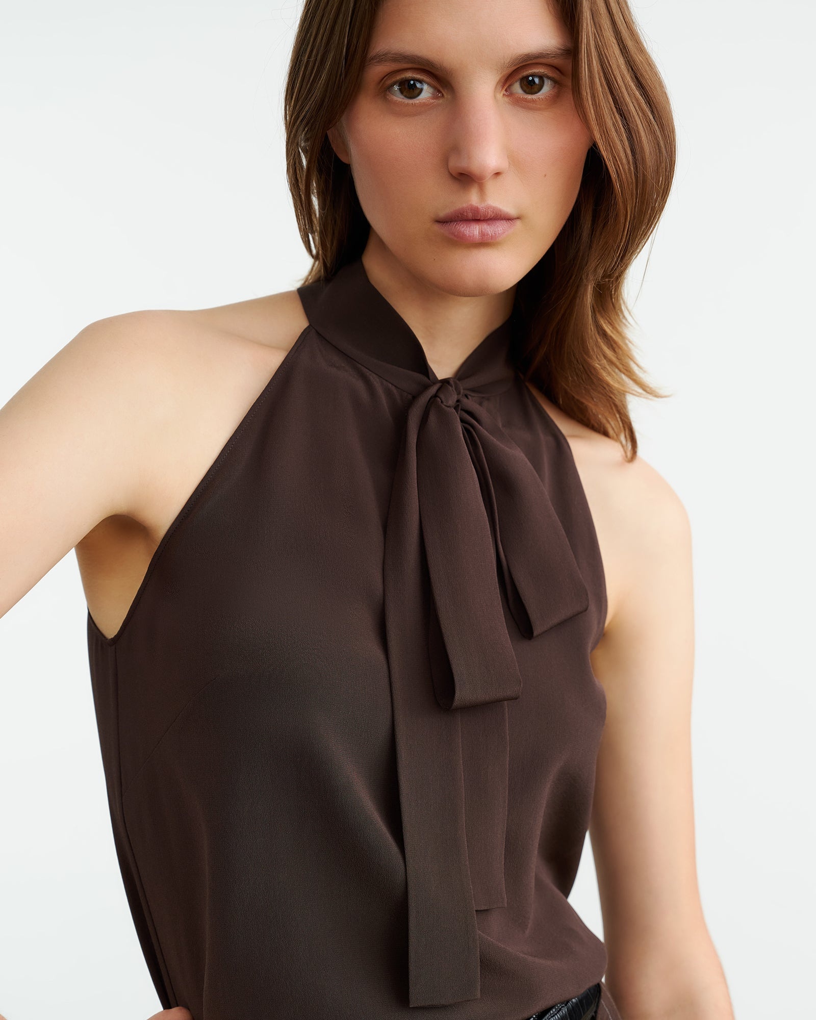 ZELIE SILK HALTER - 3