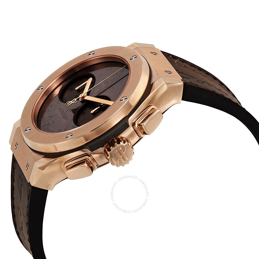 Pre-owned Hublot Classic Fusion Chronograph Brown Dial Men's Watch 521.OX.0500.VR.BER17 - 2