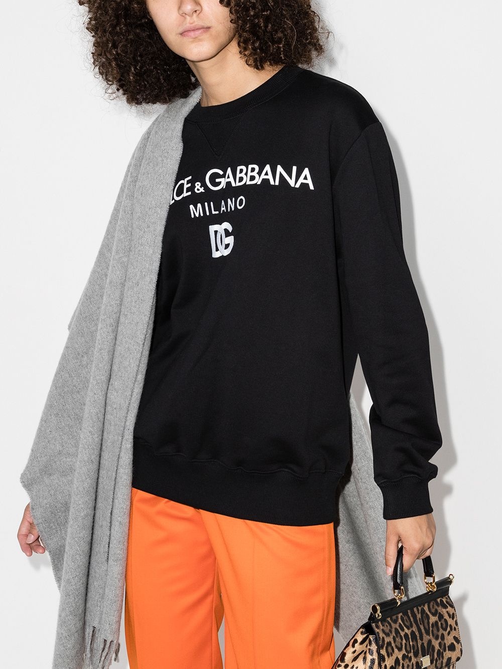 logo-print sweatshirt - 2