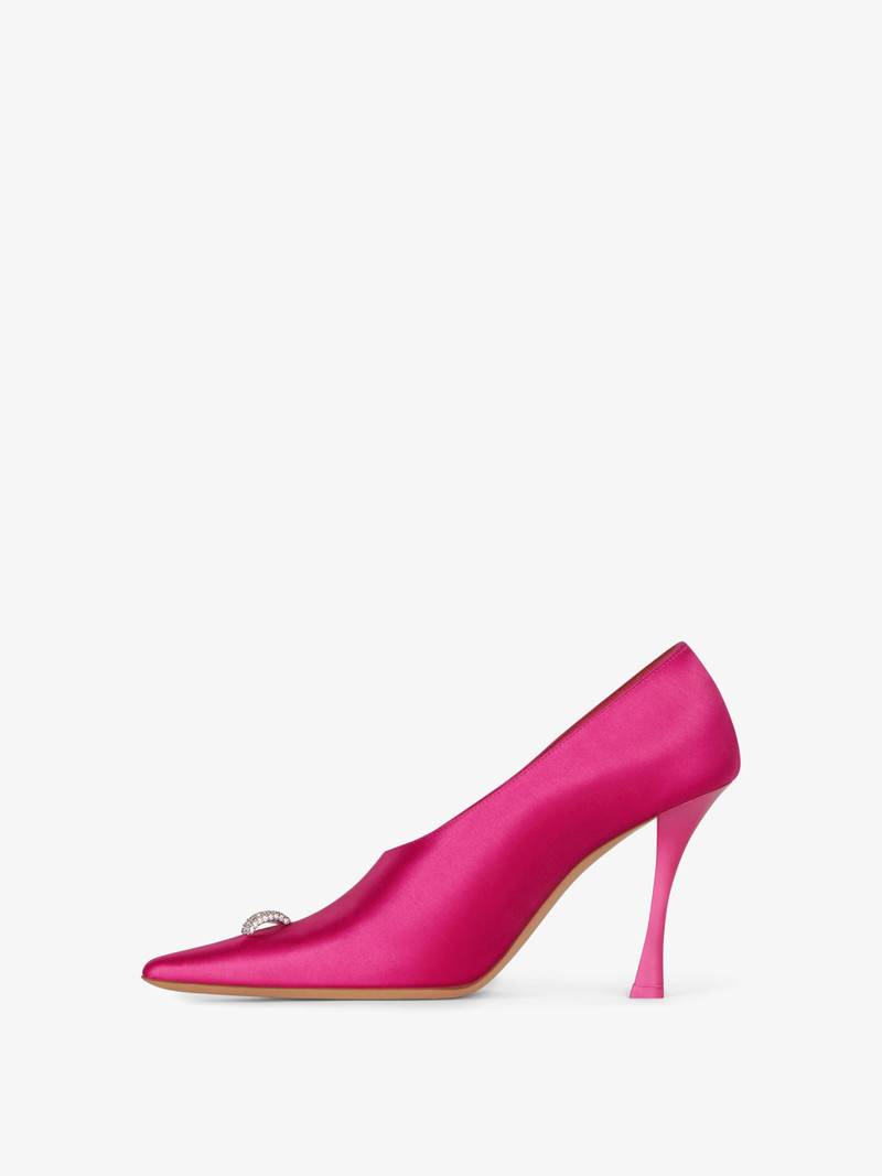 Givenchy SHOW PUMPS IN SATIN WITH CRYSTALS DETAILS outlook