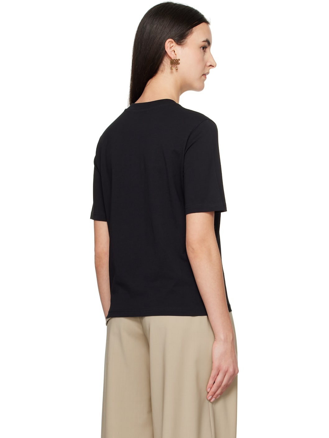 Black Eggs Print T-shirt - 3