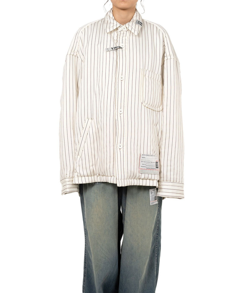 Stripe Puffer Shirt 3