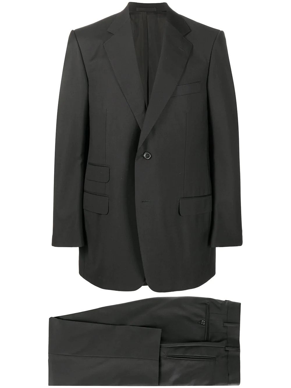 two-piece single-breasted suit - 1